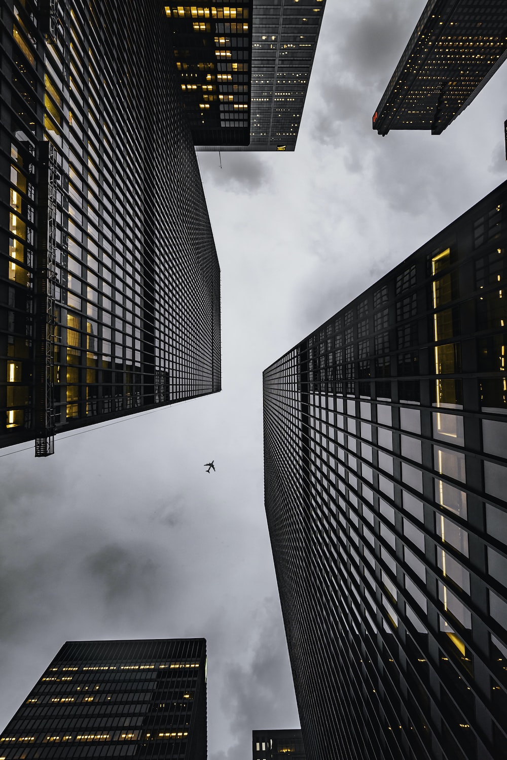 Cloudy City Picture. Download Free Image