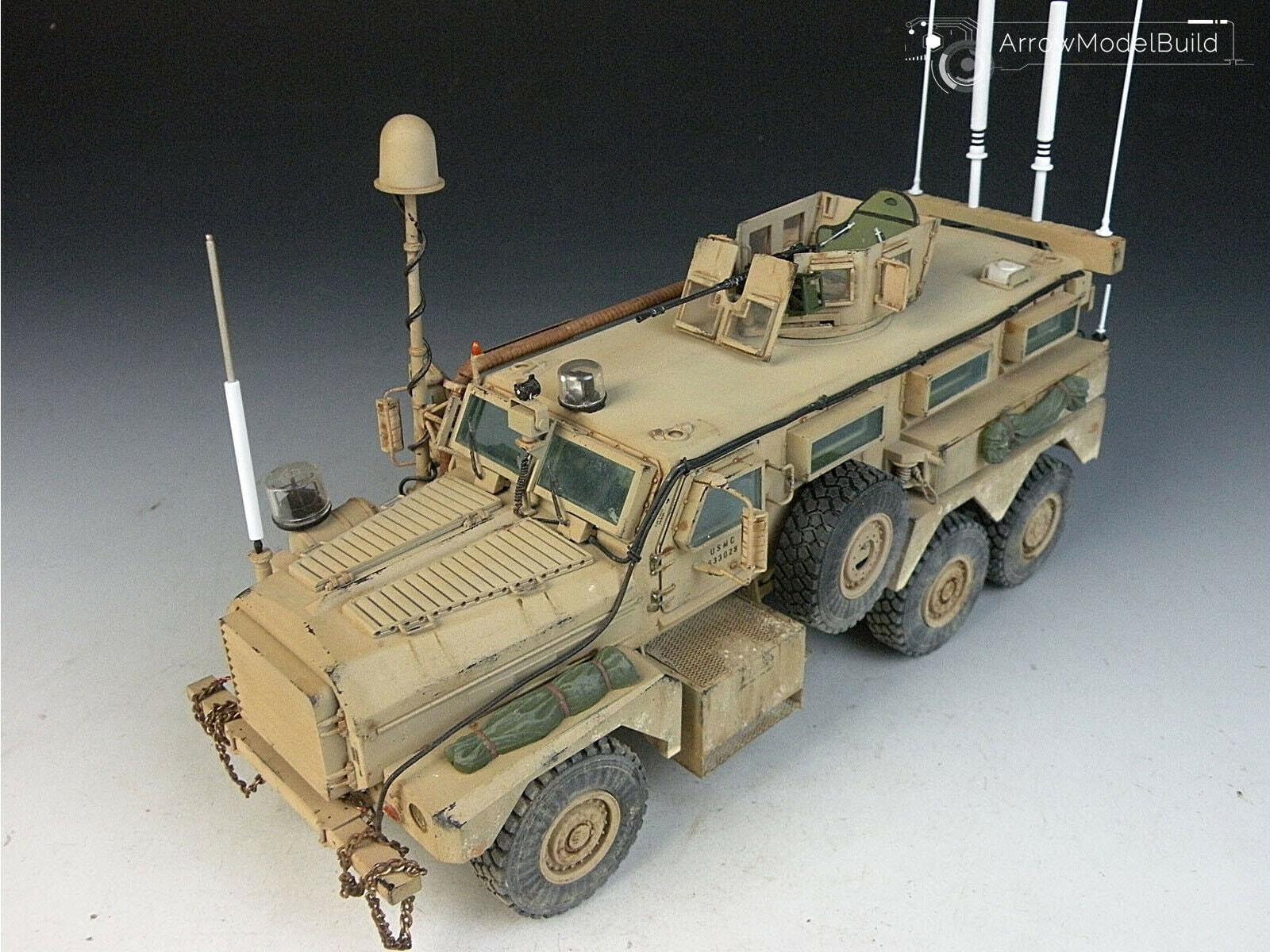 Arrowmodelbuild Cougar 6x6 Jerrv Military Vehicle Built
