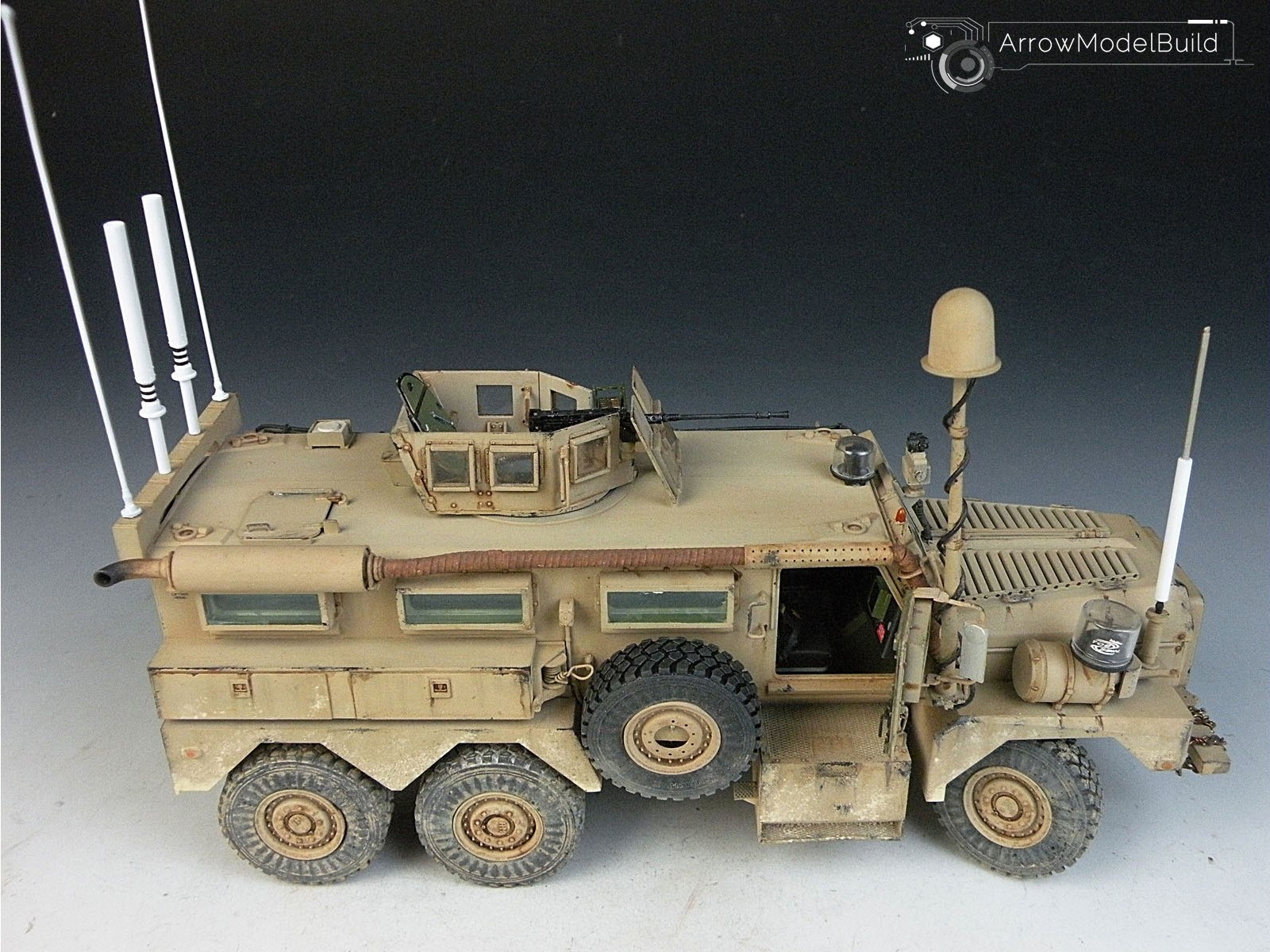 ArrowModelBuild And Robot, Gundam, Military, Vehicle, Arrow, Model Build. ArrowModelBuild Cougar 6x6 Jerrv Military Vehicle Built & Painted 1 35 Model Kit