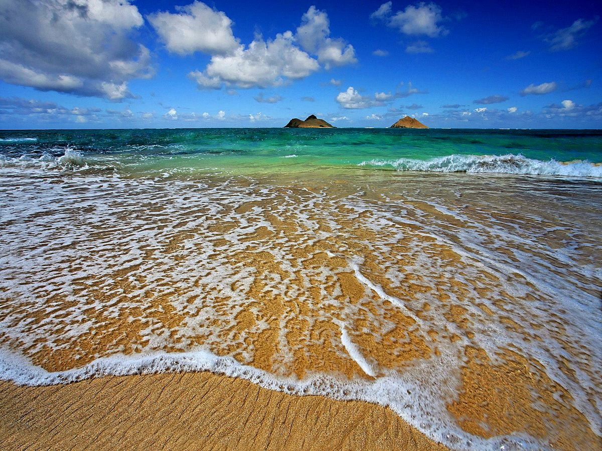 Background photo Hawaii, Sea, Beach. Free TOP image
