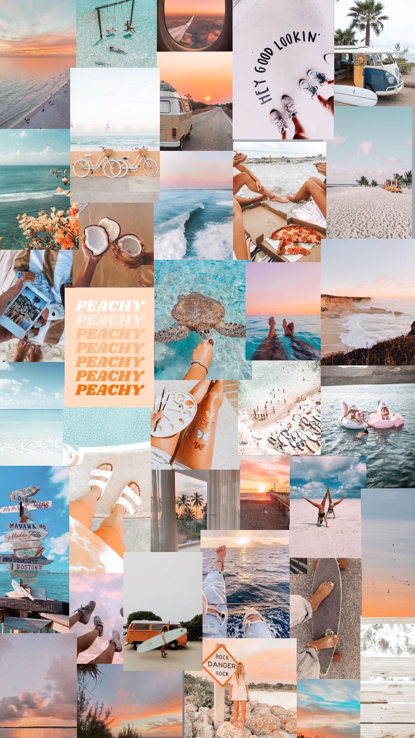 Summer Aesthetic Collages Wallpapers - Wallpaper Cave