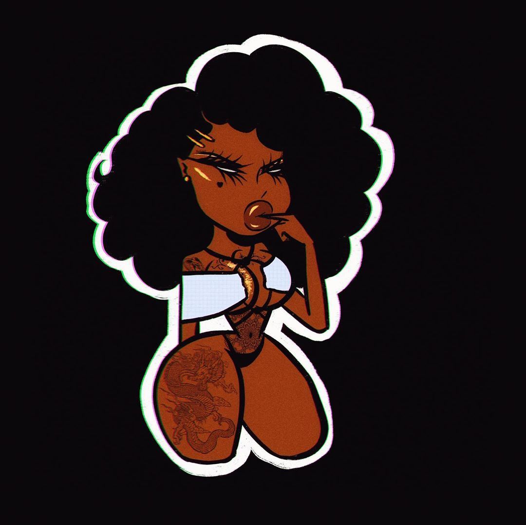 Black Girl Baddie Wallpaper Free Black Girl Baddie Background