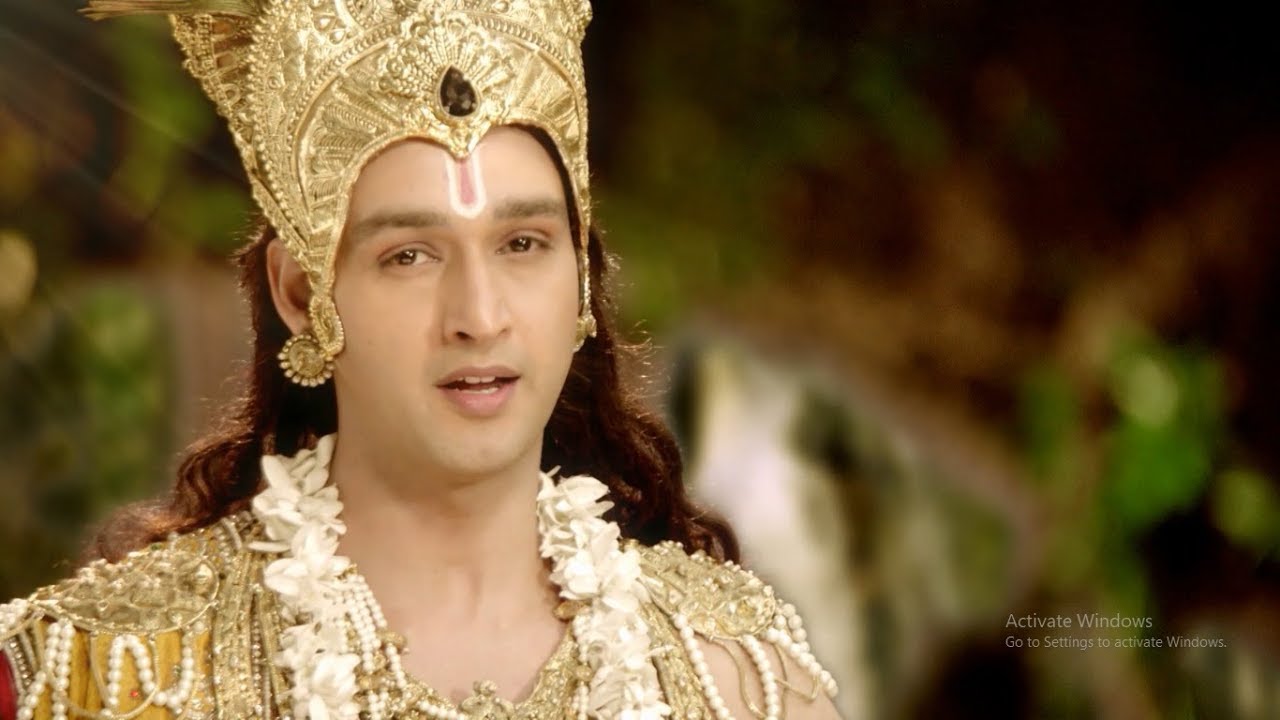 Mahabharat. Krishna's sandesh