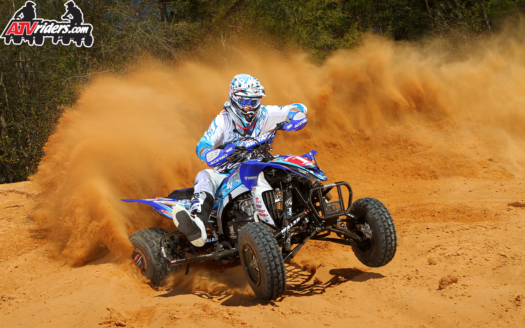 SSi Decals' Chad Wienen YFZ450R Sport ATV.com Wednesday Wallpaper