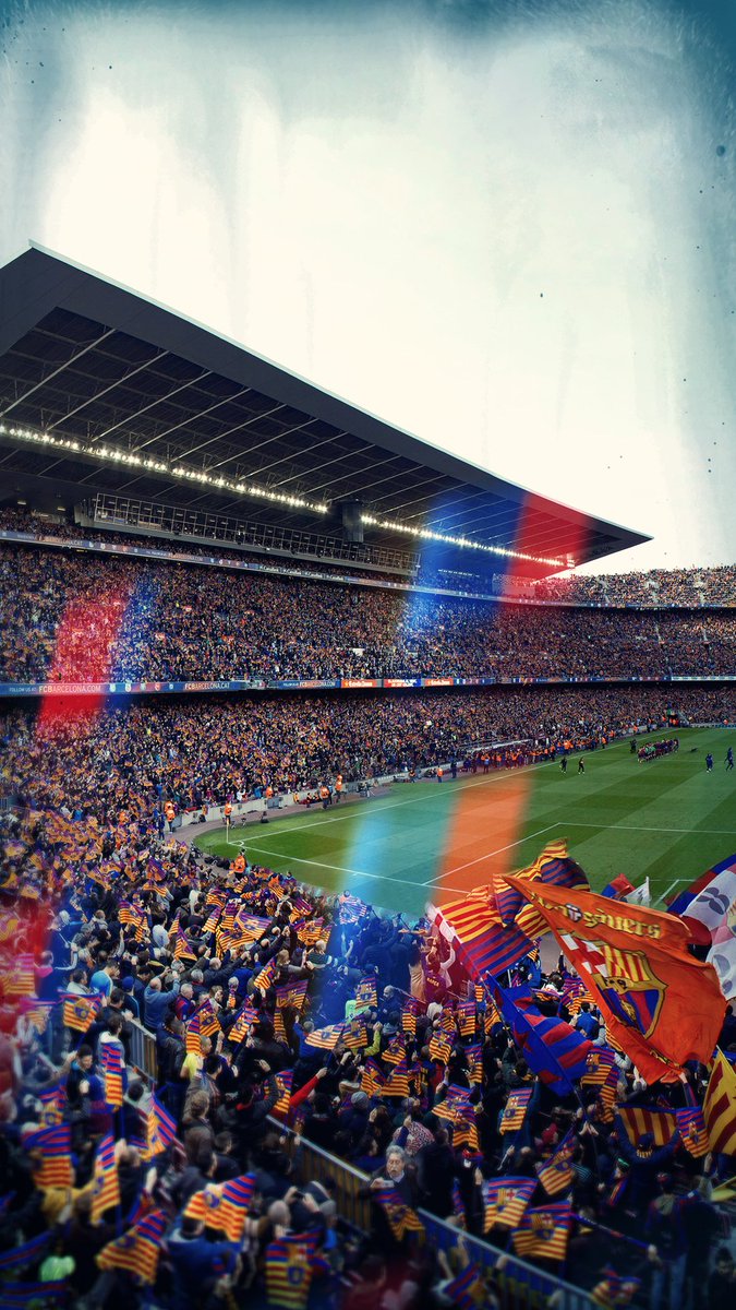 FC Barcelona - #WallpaperWednesday. The only question is: Home screen, Lock screen, or both?