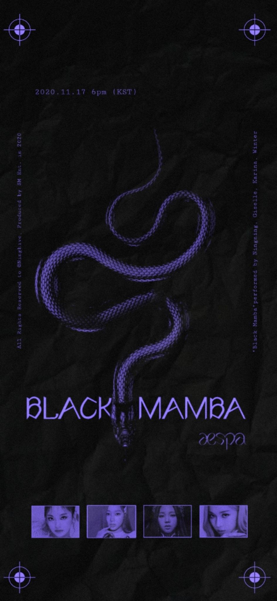 Black mamba, Kpop wallpaper, Black mama