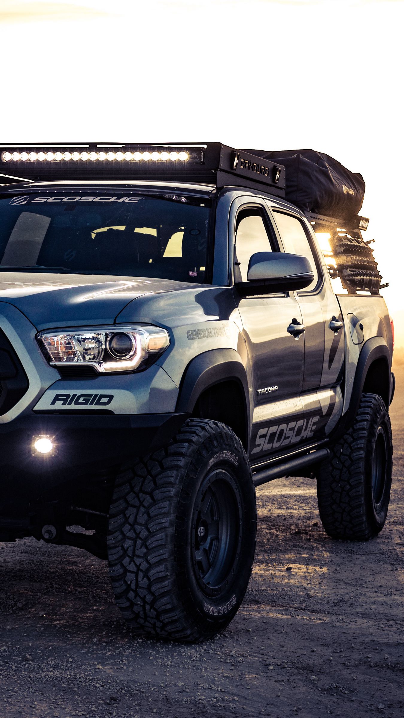 Download wallpaper 1350x2400 toyota tacoma, toyota, suv iphone 8+/7+/6s+/for parallax HD background