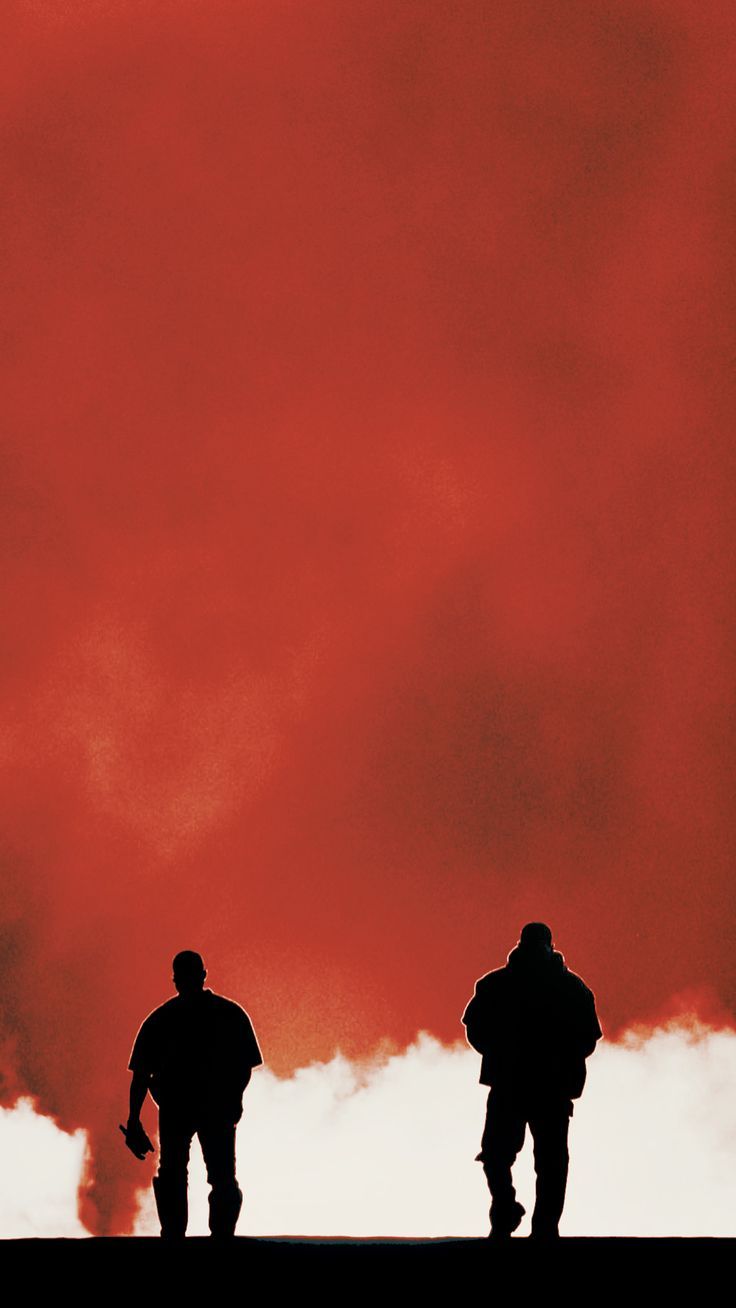 Kanye West & Drake Phone Wallpaper. Hip hop poster, Kanye west wallpaper, Rap wallpaper