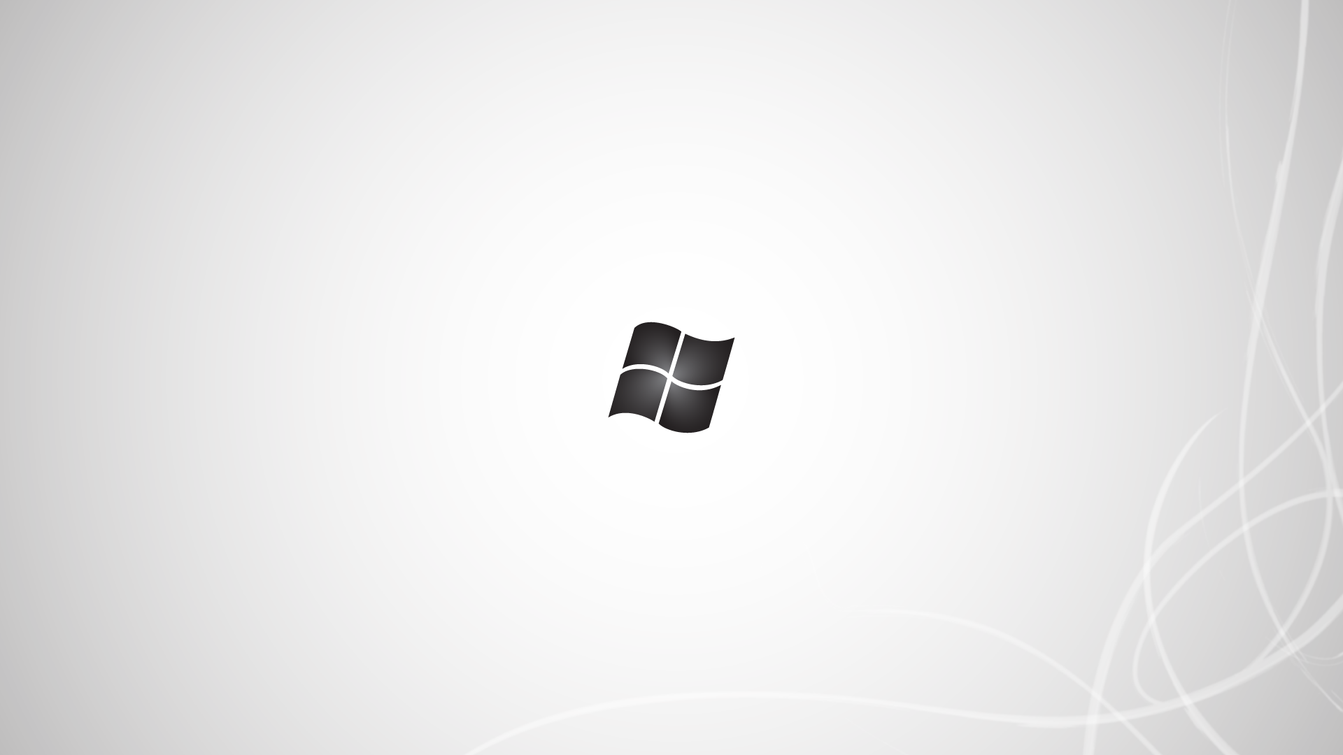 Black White Windows Wallpaper