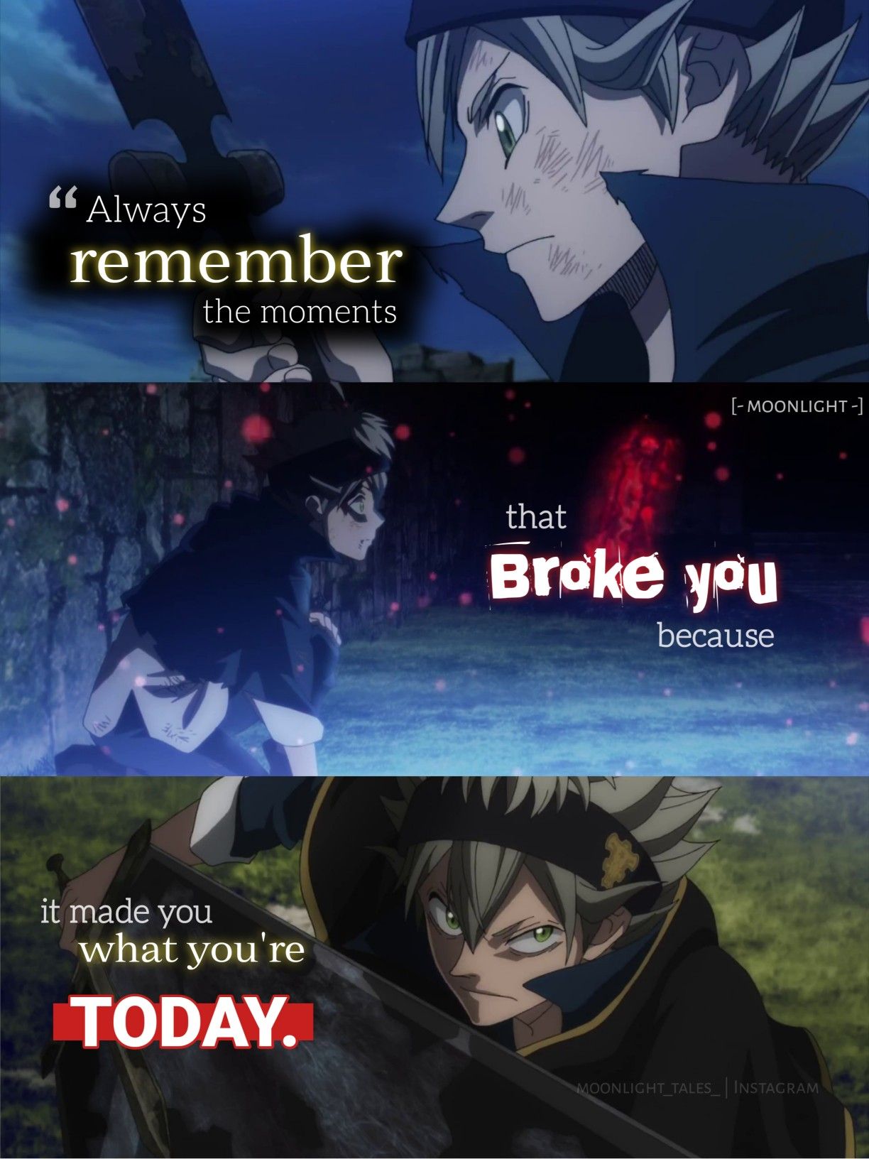 Black clover quote. Anime quotes inspirational, Anime quotes, Manga quotes