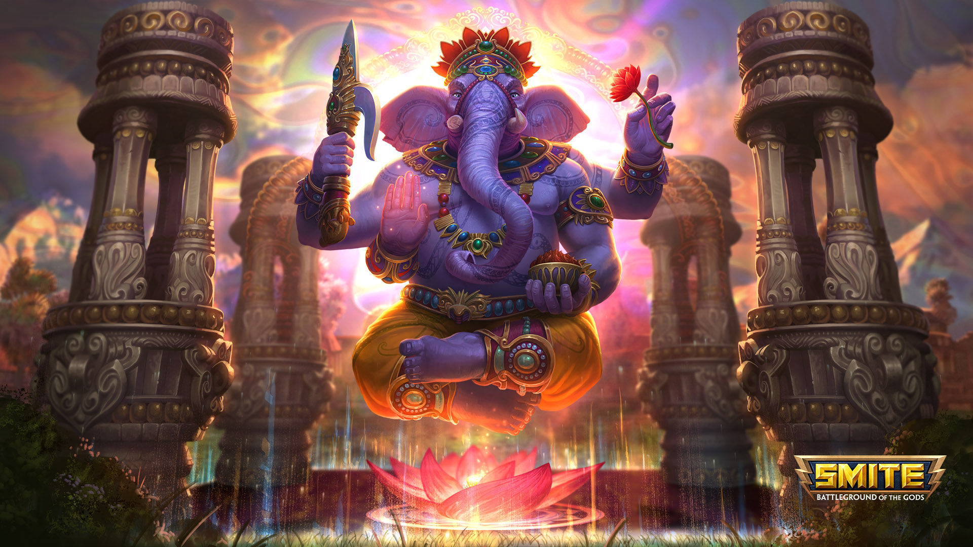 Ganesha (Smite) HD Wallpaper and Background