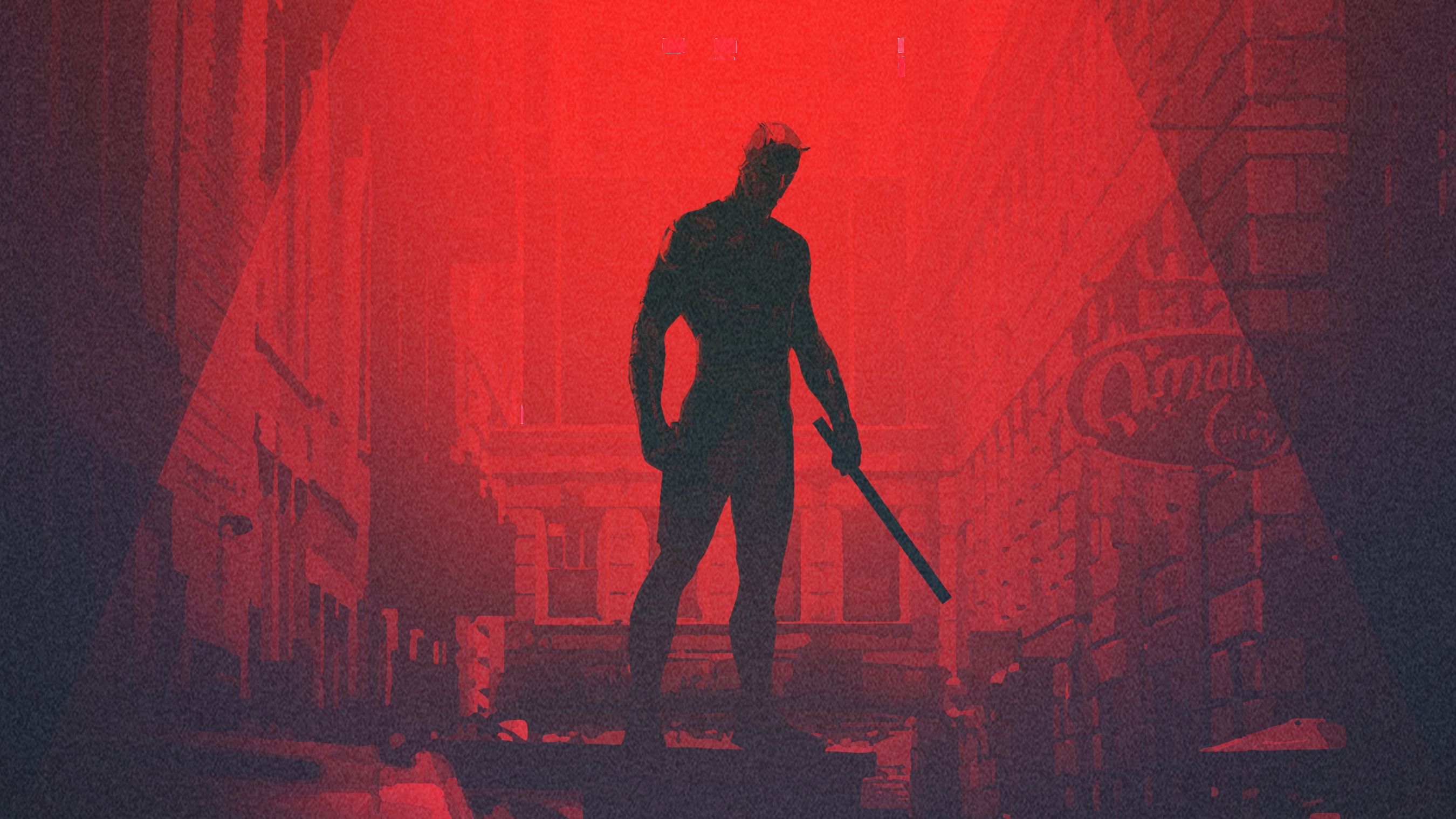 Daredevil Abstract Wallpaper