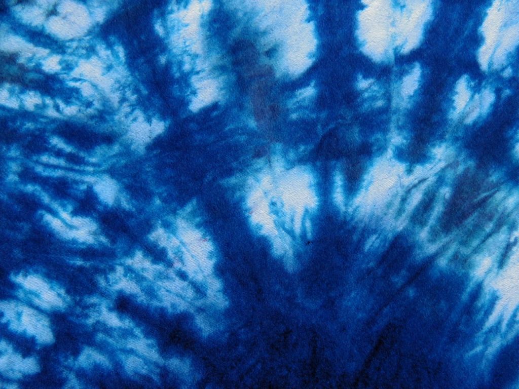 Blue Tie Dye Wallpaper