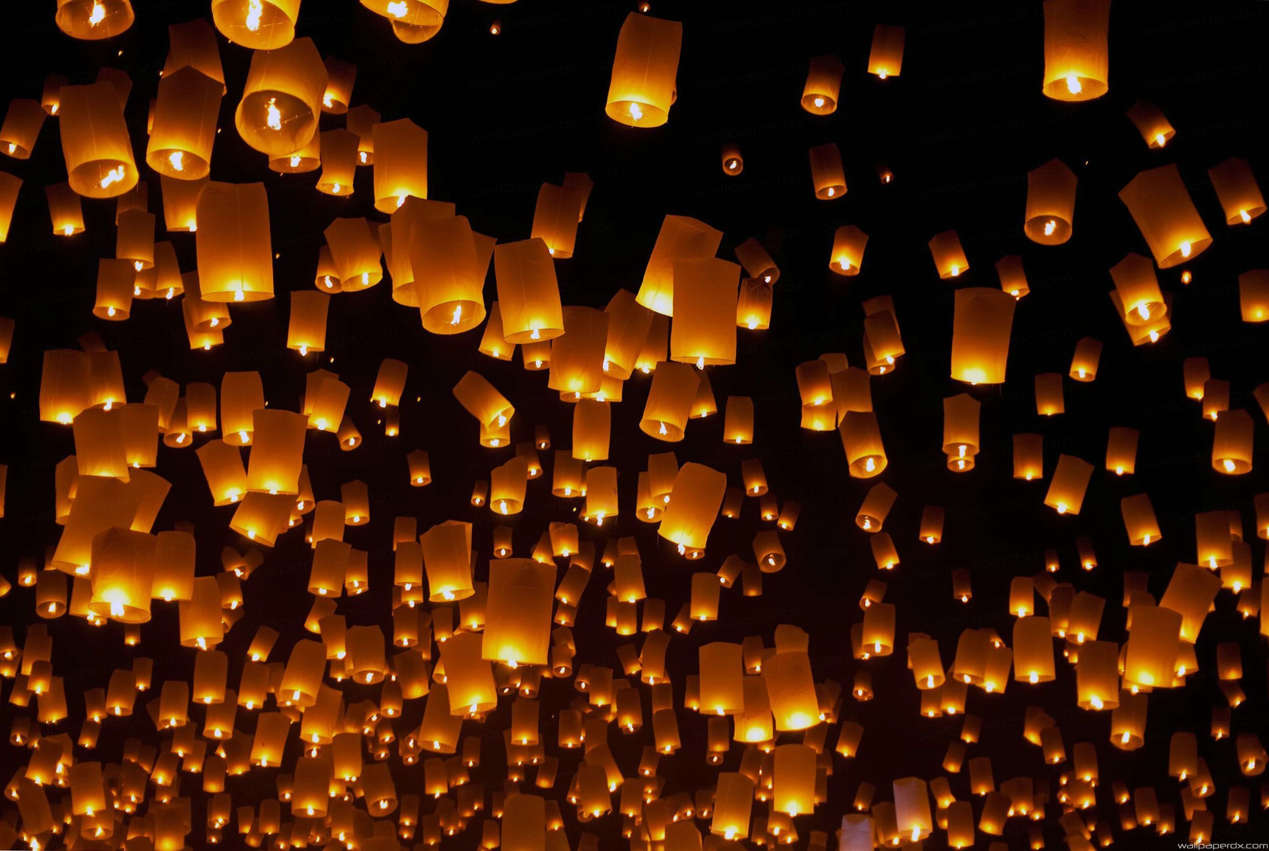 Paper Lantern Wallpaper