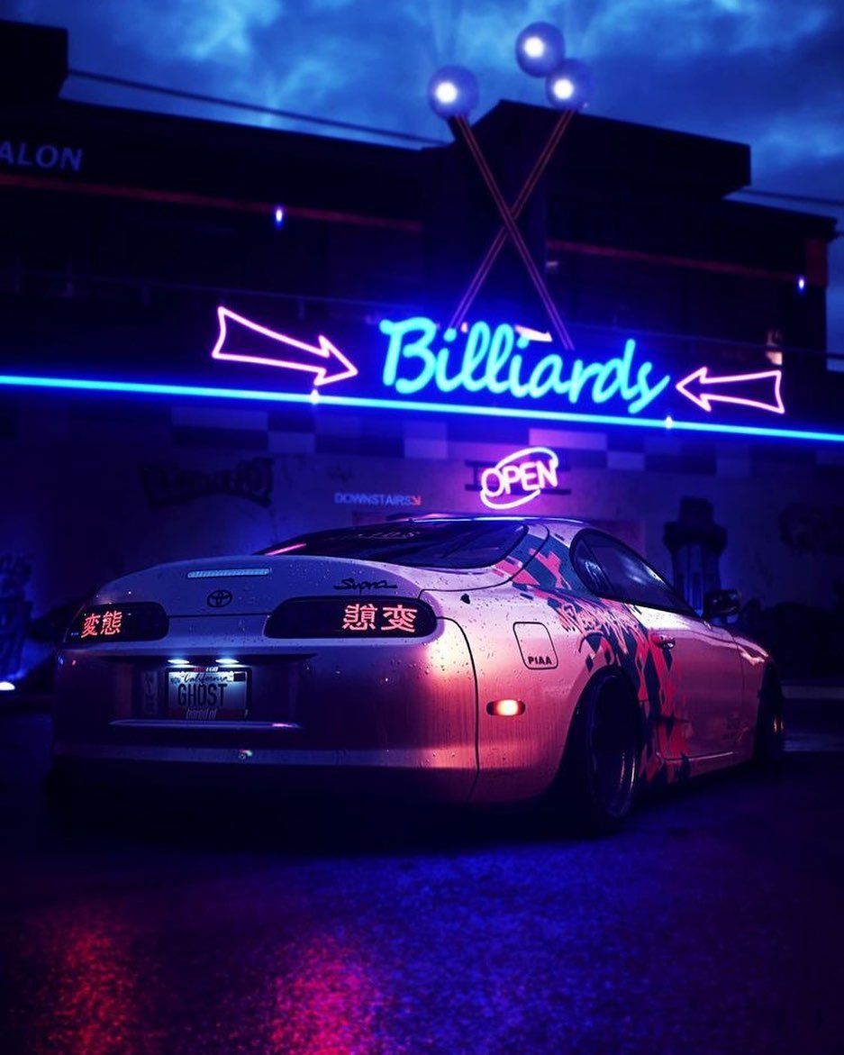 JDM's Instagram profile post: “Neon Supra