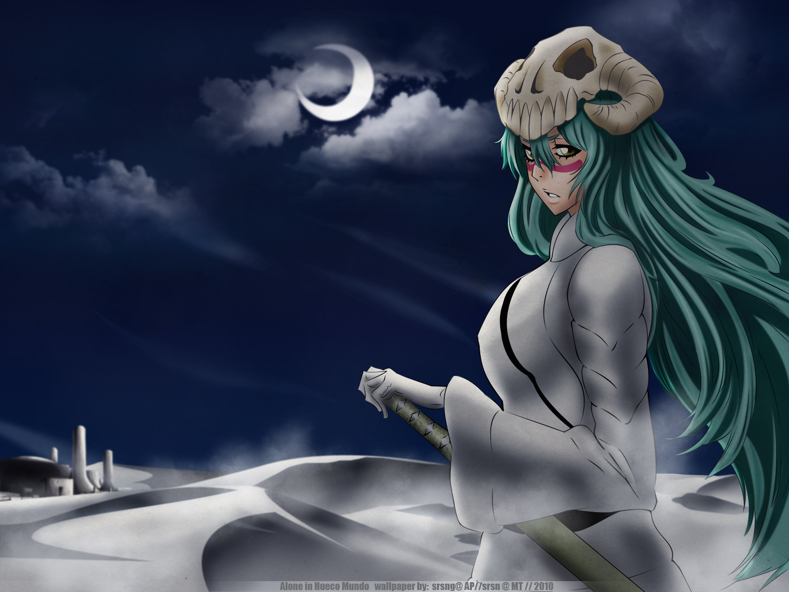 Bleach Wallpaper: Alone in Hueco Mundo
