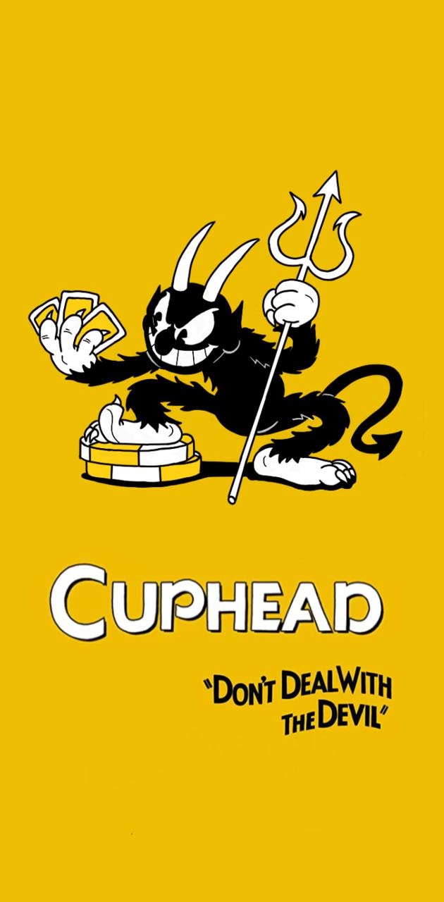 Cuphead devil wallpaper