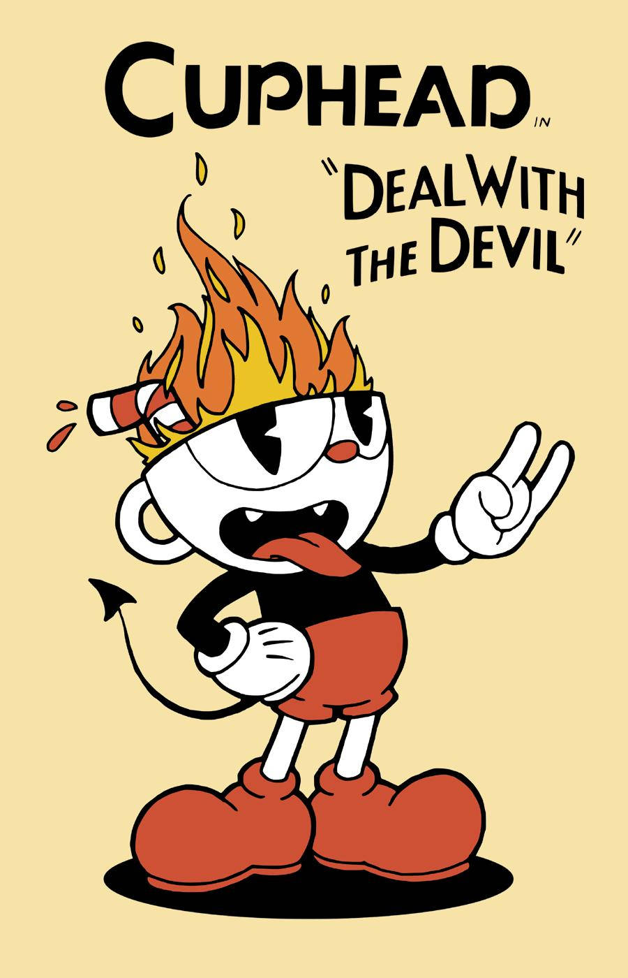 Download Cuphead Devil Form Wallpaper
