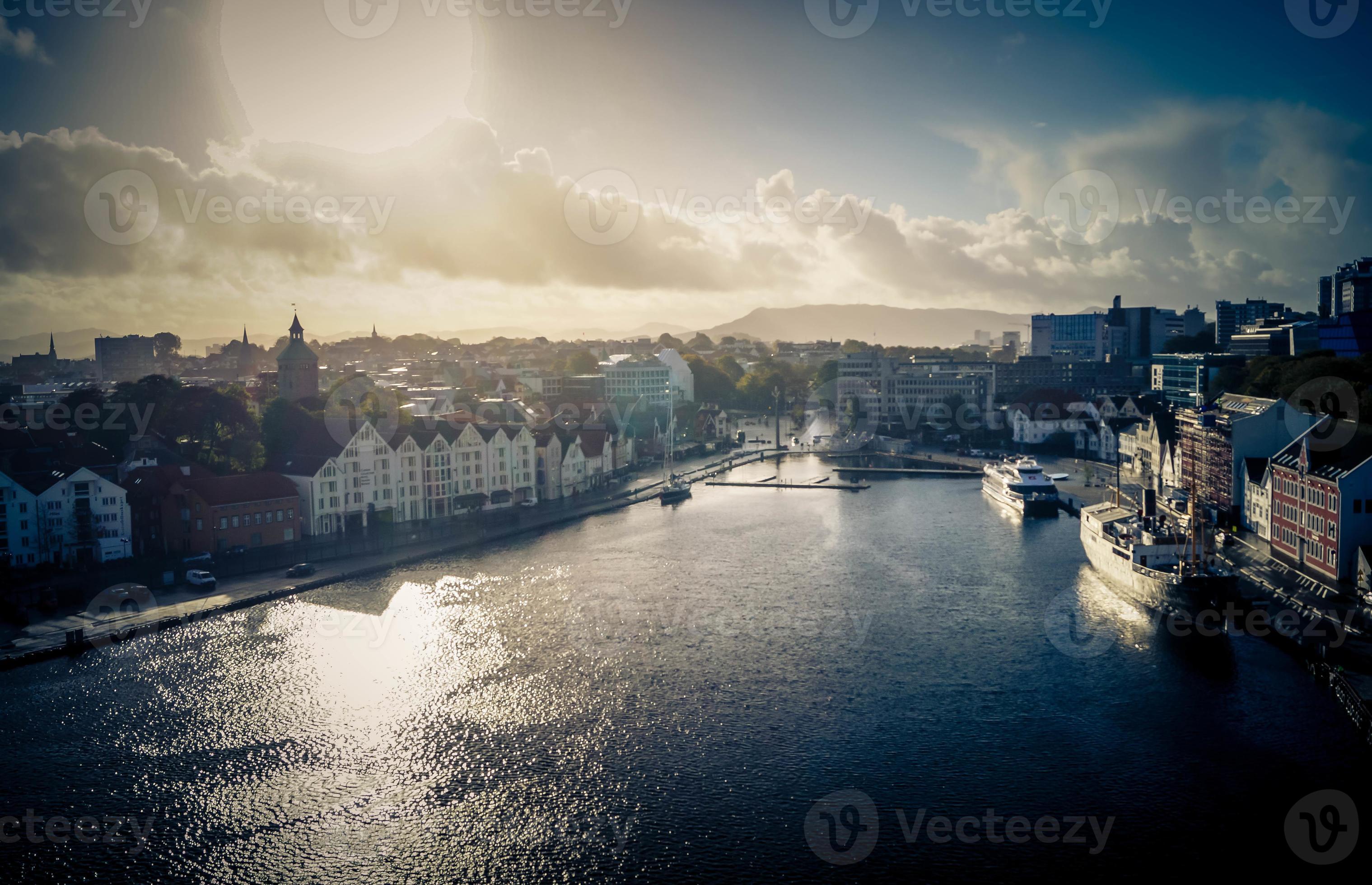 Stavanger in Norway from the perspective of the cruise terminal