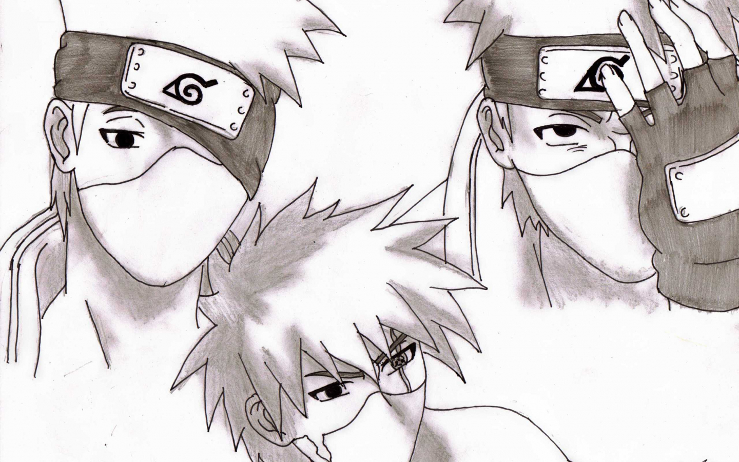 Kakashi ^^ Anime Drawing Fan Art 30734163 [2560x1823] para seu