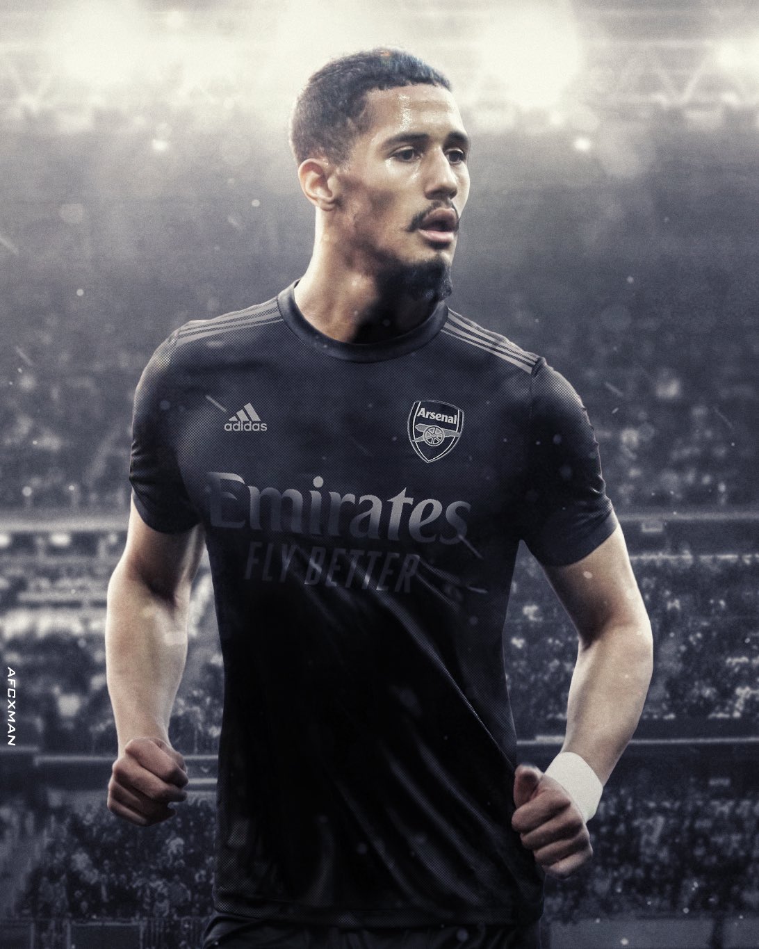 Afcstuff Of Arsenal's 'blacked Out' Away Kit For The 2022 23 Season, Manufactured By Adidas. [ #afc