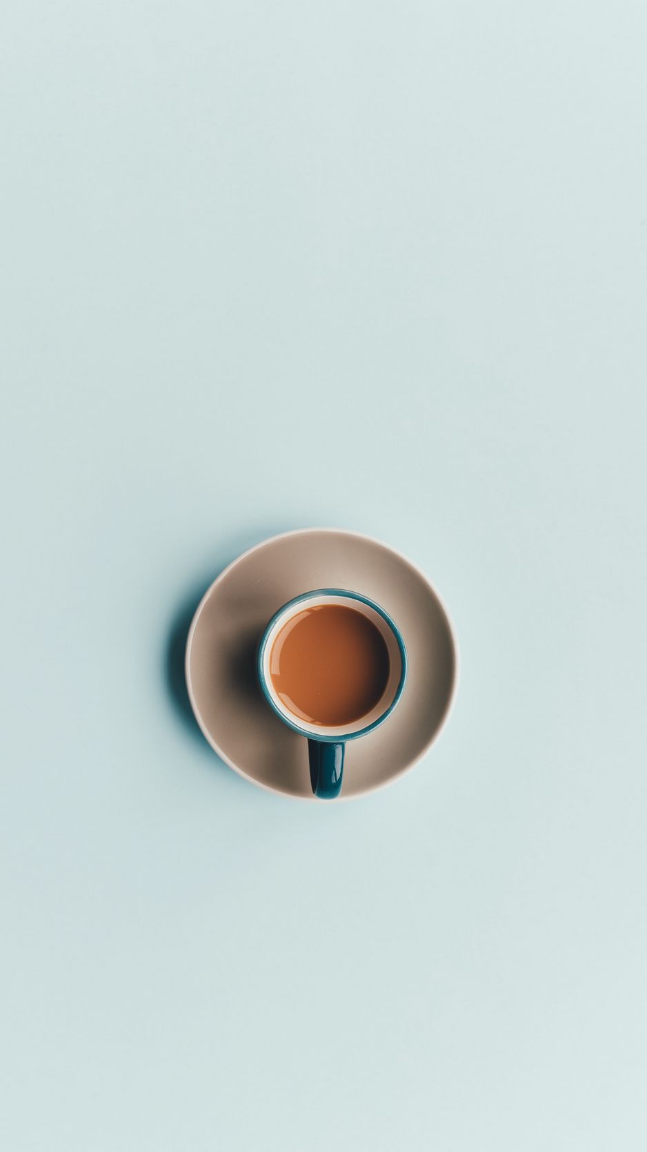 Download Wallpaper 938x1668 Coffee, Cup, Minimalism Iphone 8 7 6s 6 For Parallax HD Background