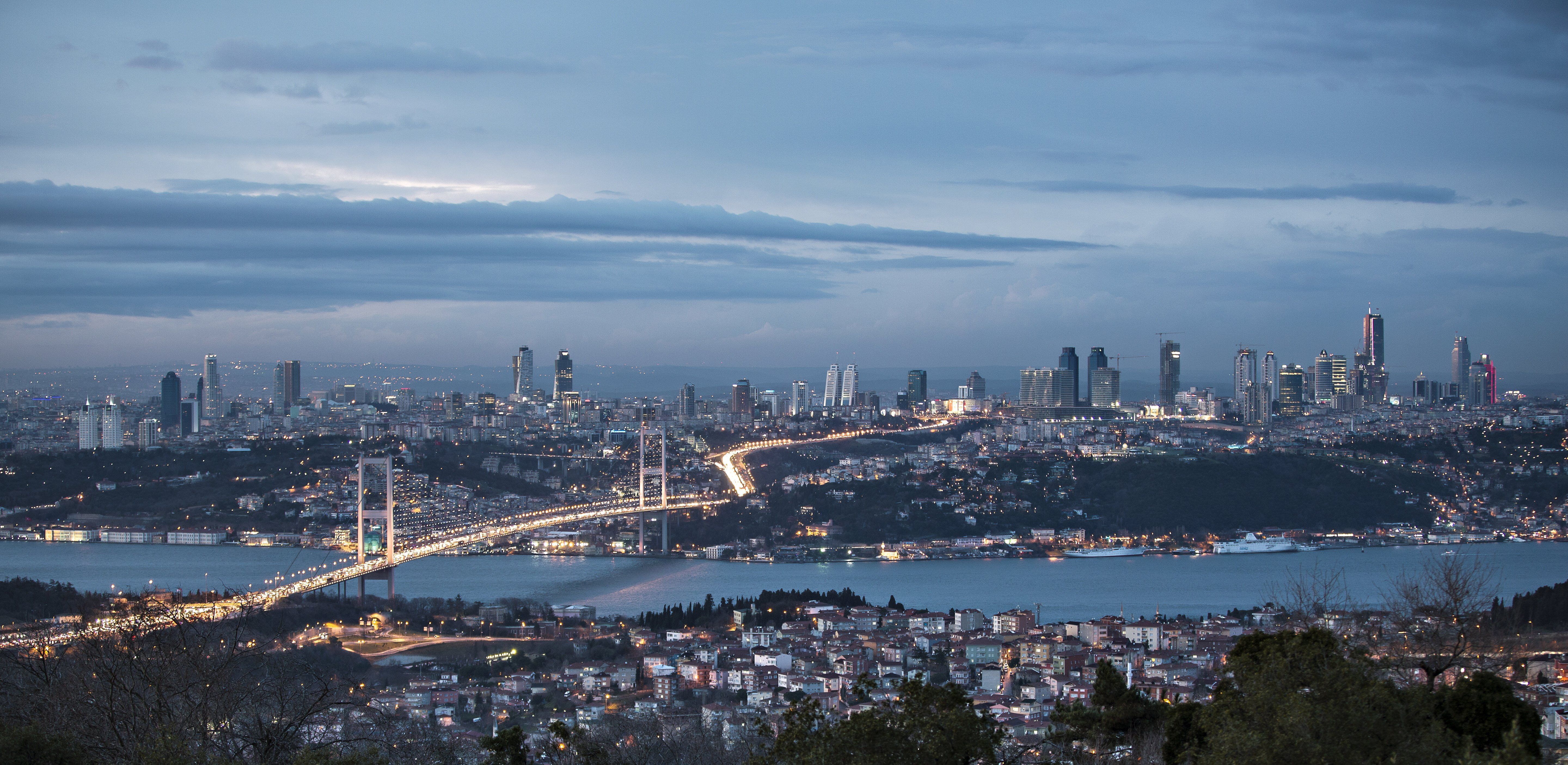 4K WALLPAPER ISTANBUL BOSPHORUS. Istanbul city, Bridge city, City iphone wallpaper