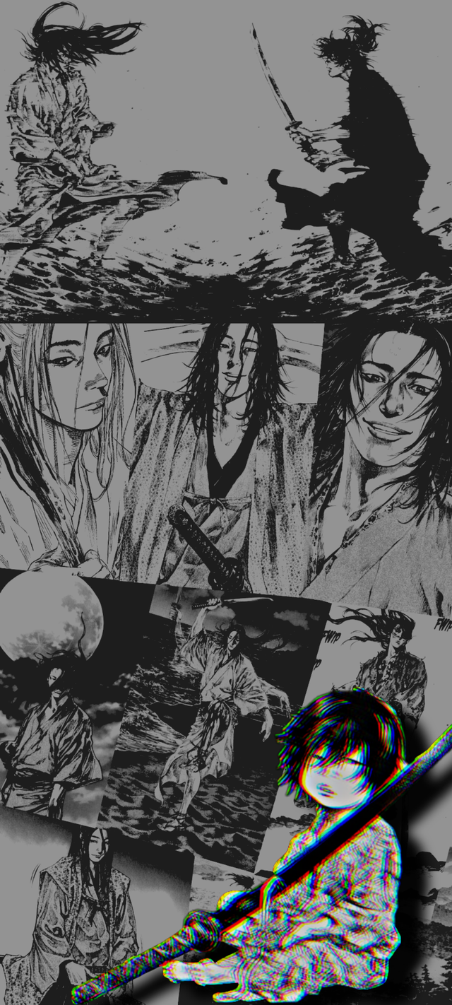 Made some more Sasaki kojiro wallpaper(hes my fav character)