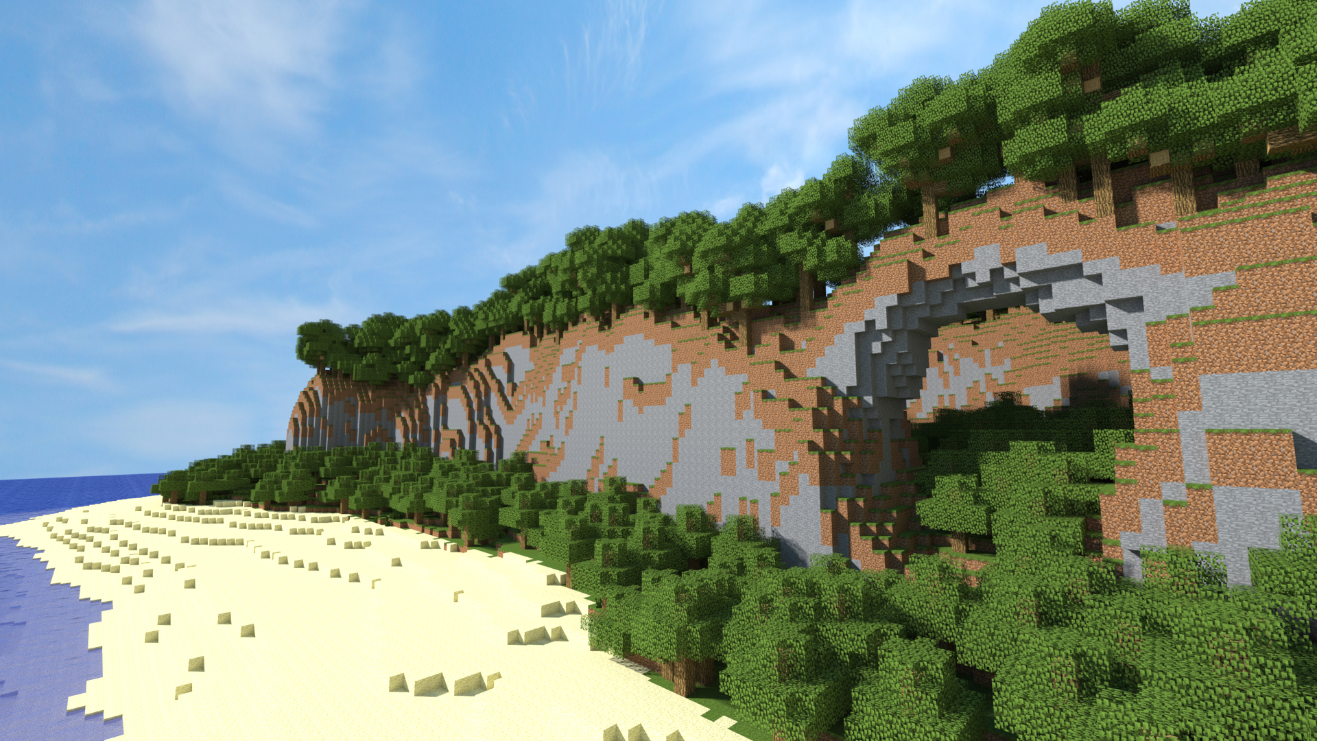 Nature Minecraft HD Wallpaper