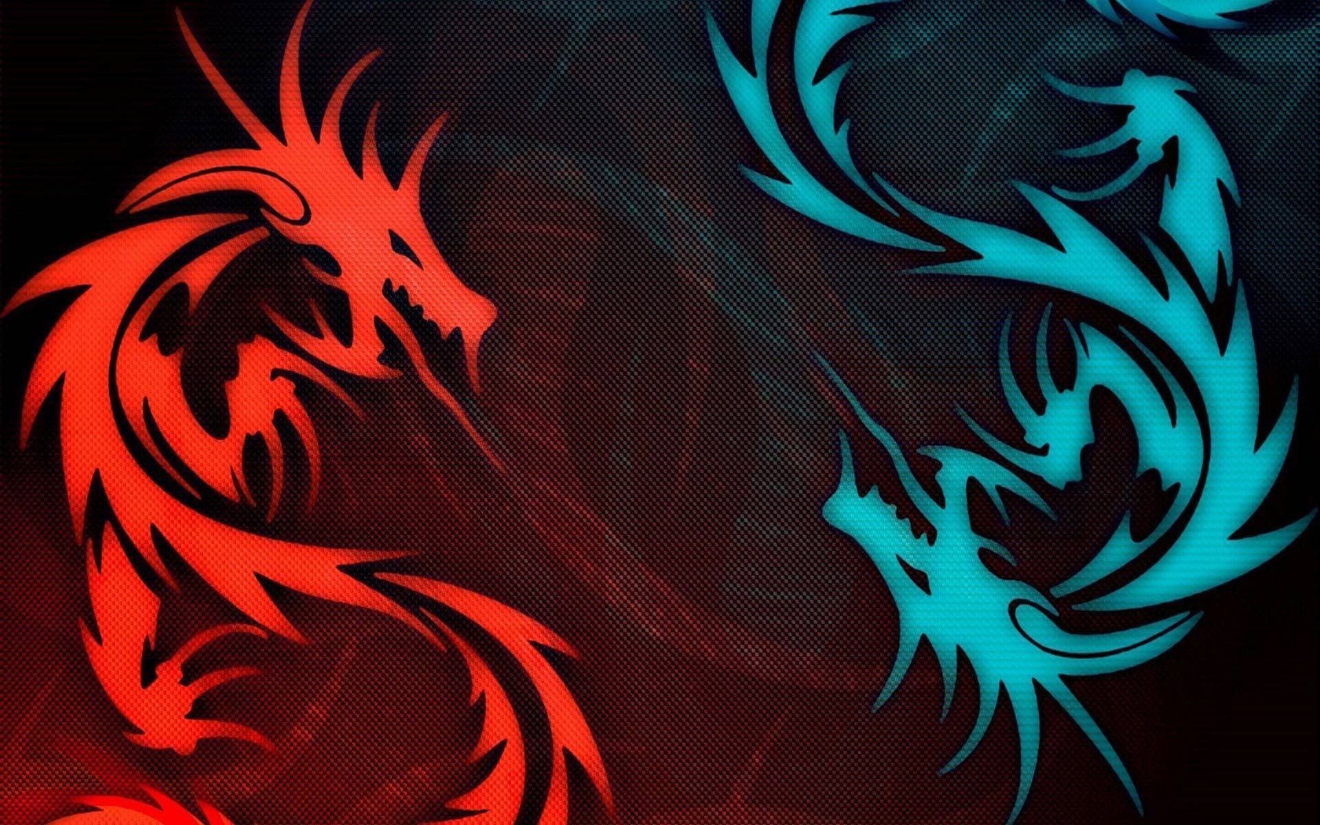 Red Dragon Gaming Wallpaper