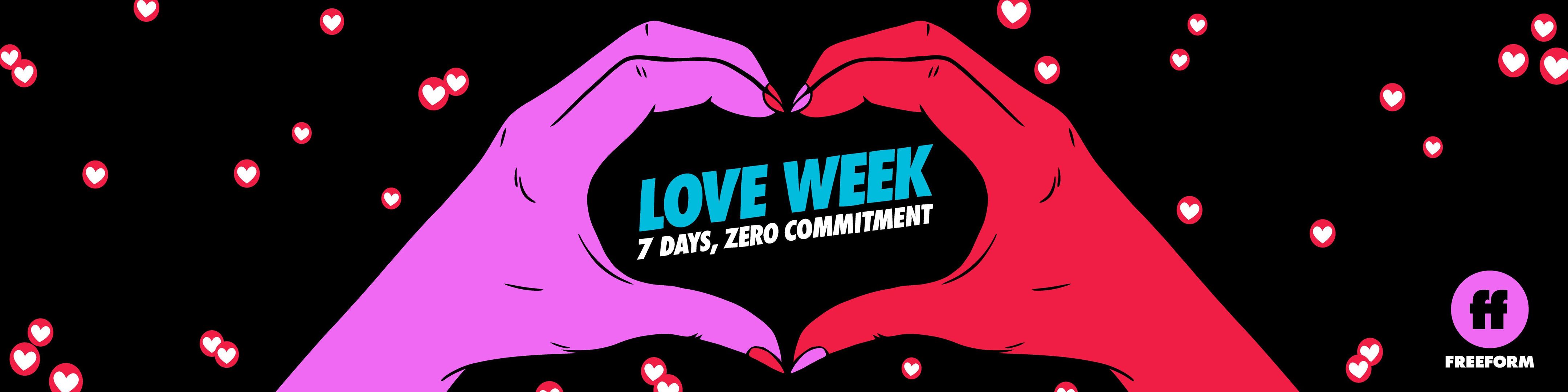 Download Custom LOVE WEEK Background For Video Calls & Meetings