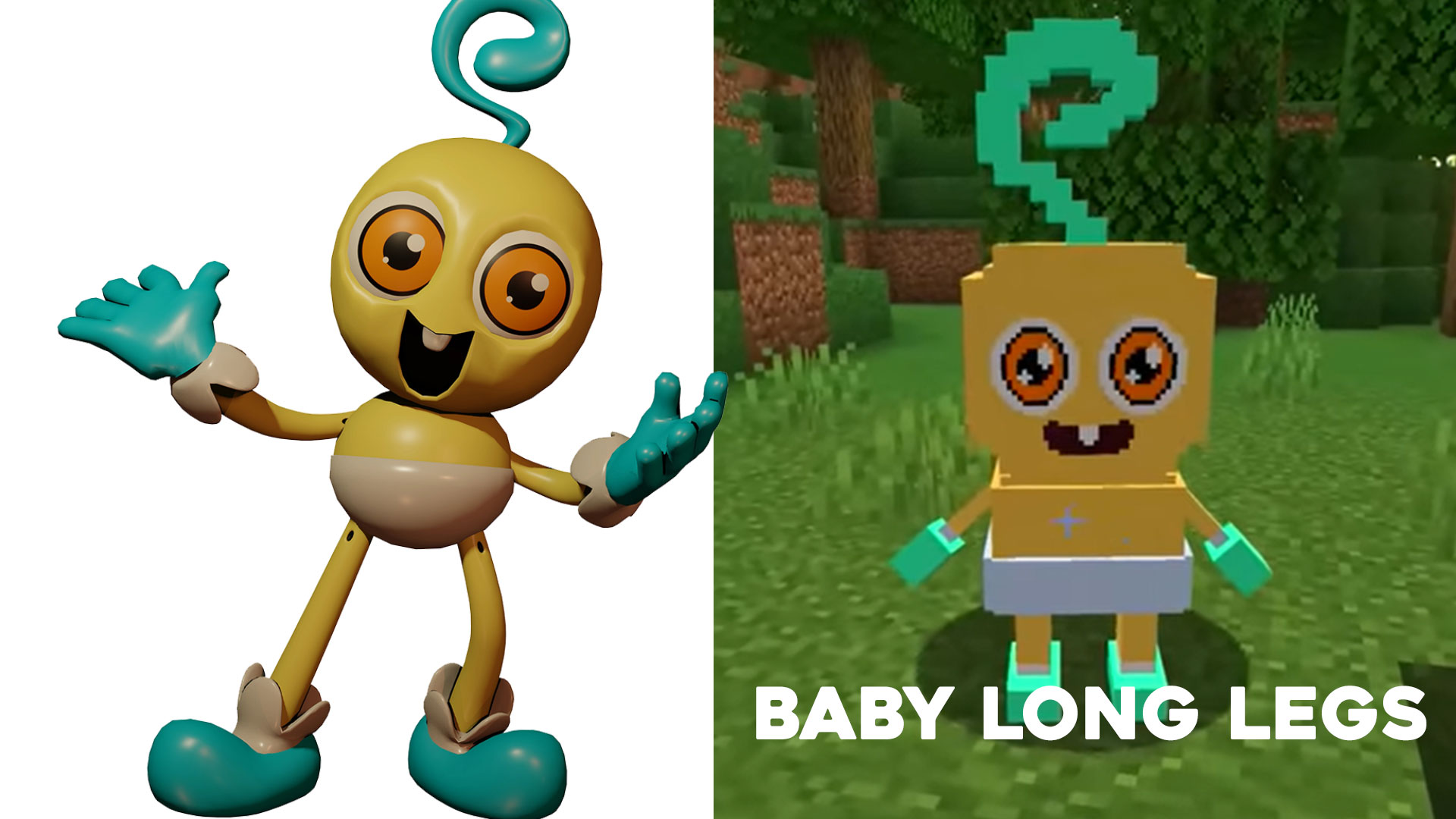 baby long legs  Minecraft Skin