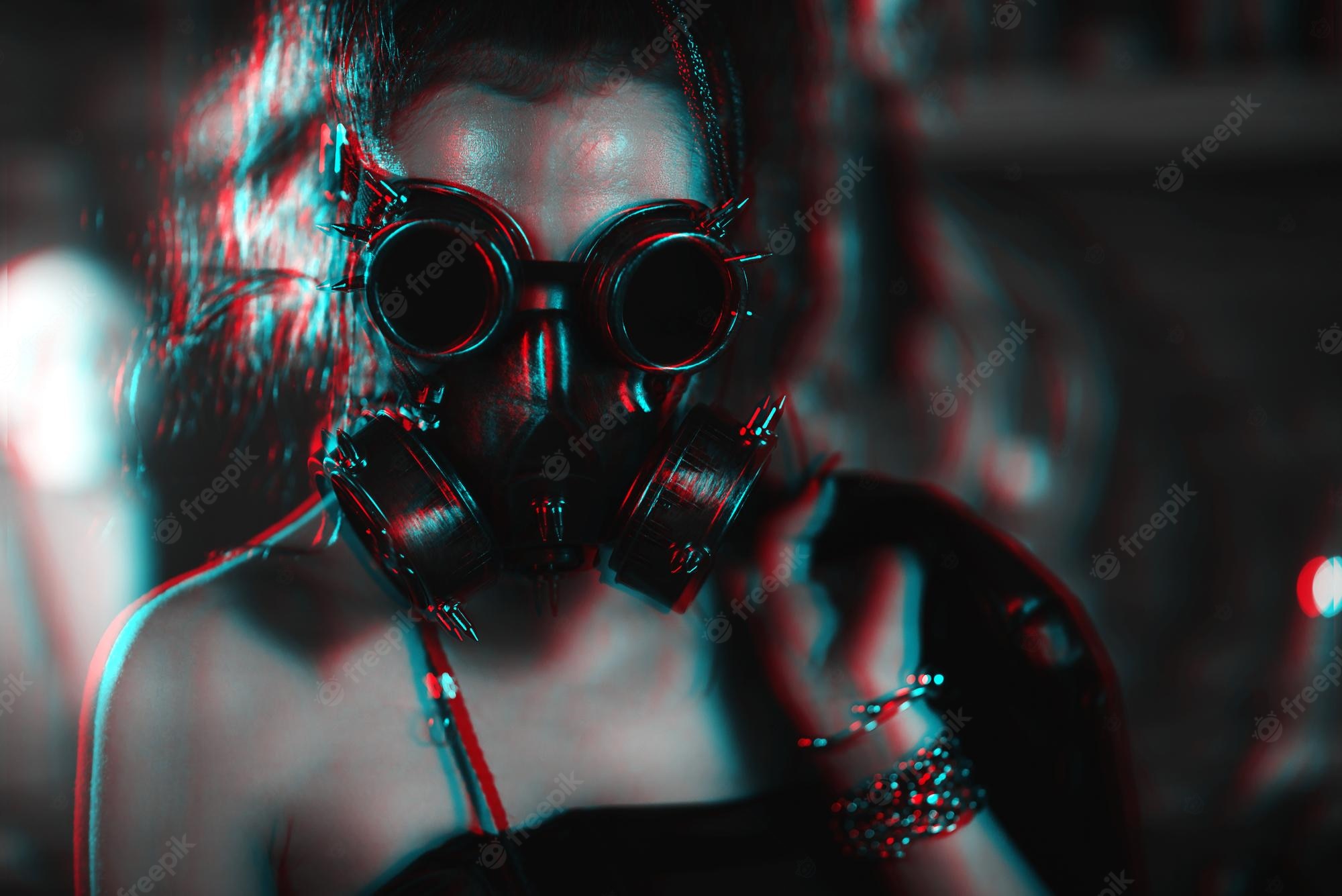 Glitch Gas Mask Wallpapers - Wallpaper Cave