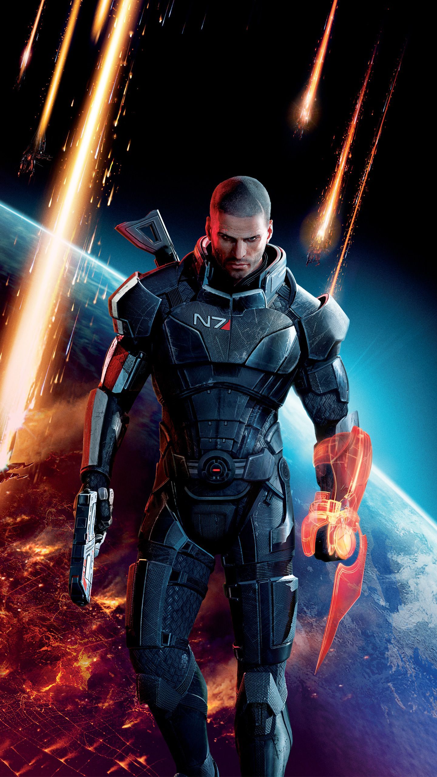 Mass Effect 3 iPhone Wallpaper Free Mass Effect 3 iPhone Background