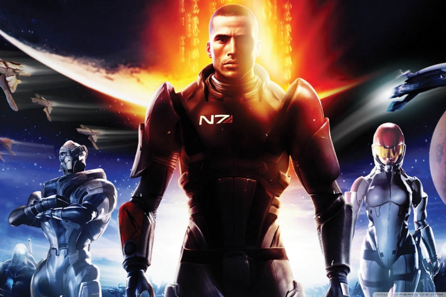 Mass Effect Game Ultra HD Desktop Background Wallpaper for 4K UHD TV, Widescreen & UltraWide Desktop & Laptop, Tablet