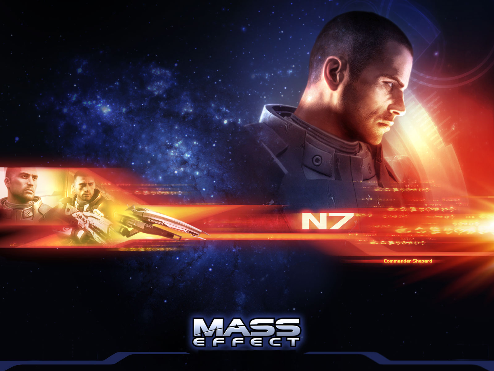 Mass Effect Wallpaper Commander Shepard