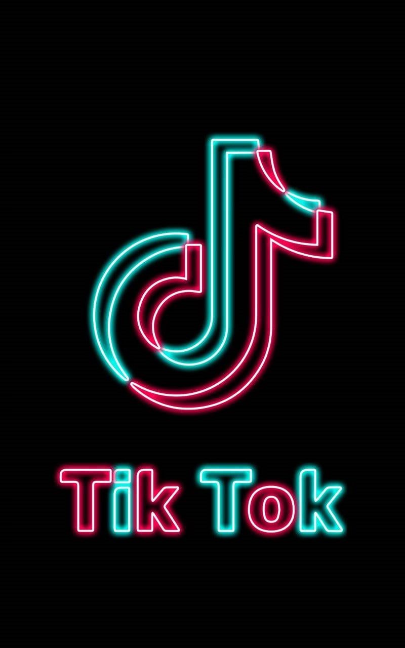 TikTok Song Wallpaper for mobile phone, tablet, desktop computer and other devices. HD and 4K wallpa. Wallpaper iphone neon, Neon wallpaper, iPhone wallpaper logo