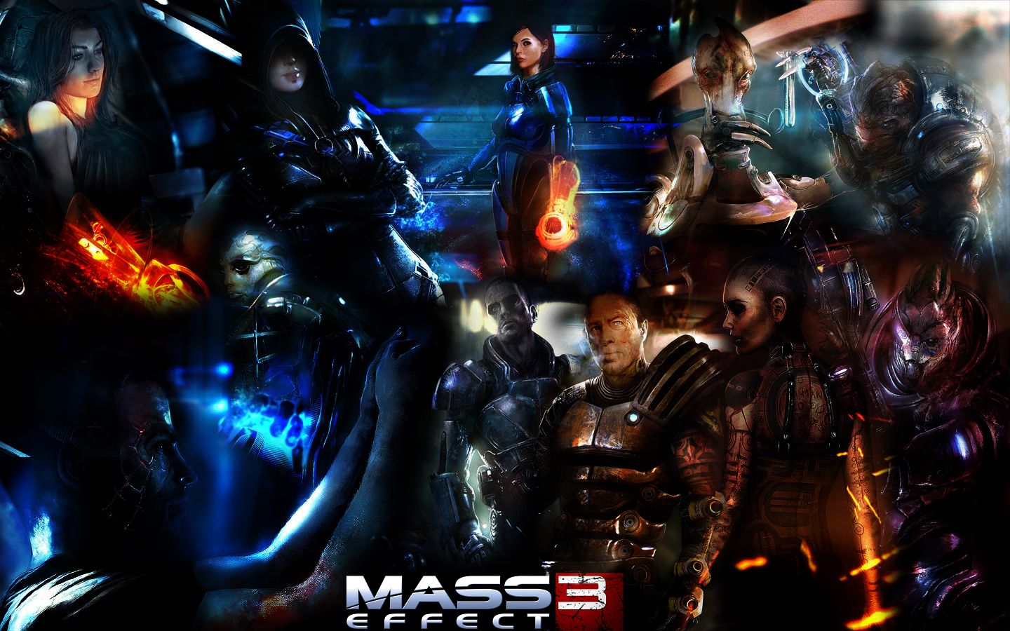 Mass Effect Characters Wallpapers - Wallpaper Cave