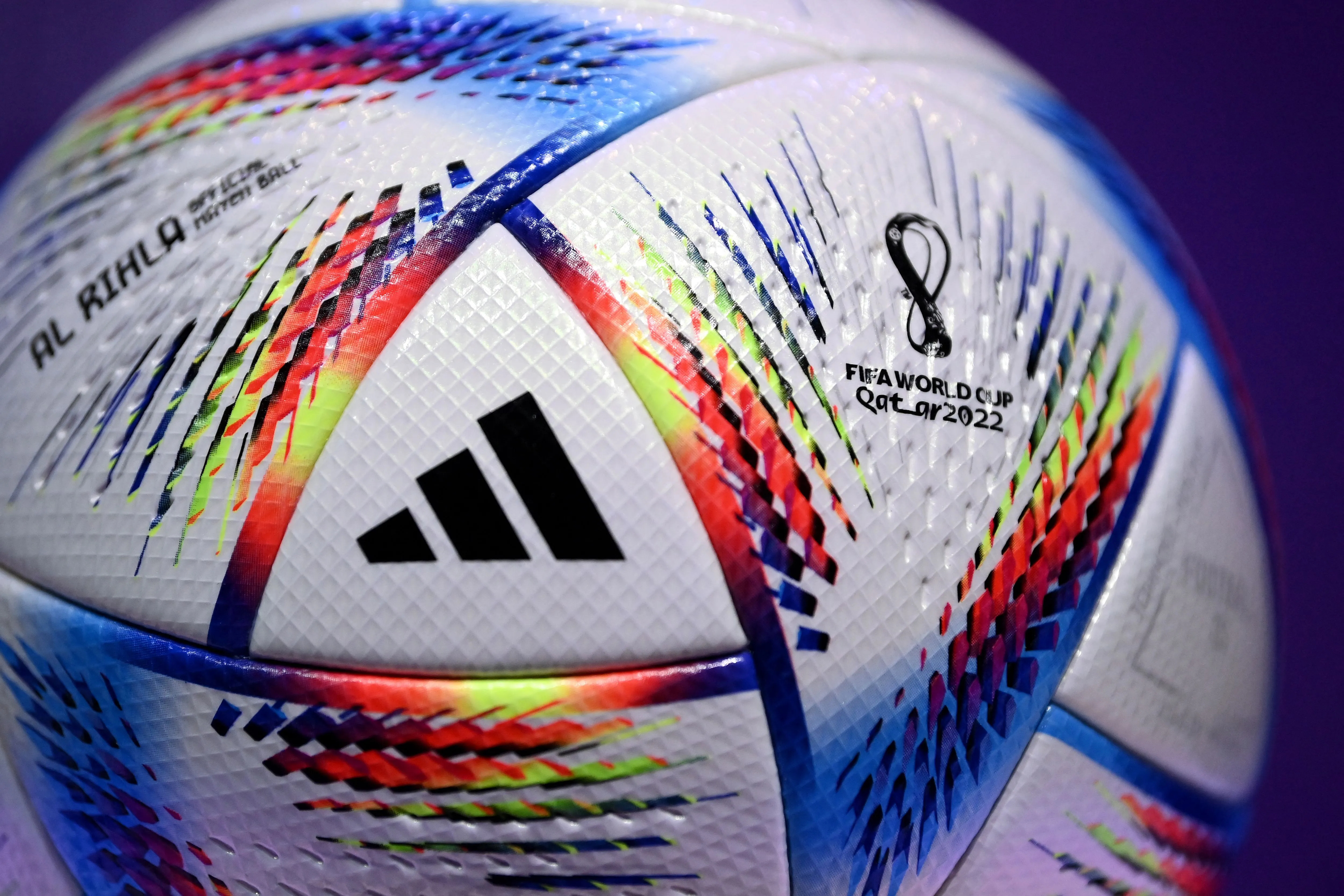 2022 FIFA World Cup Wallpaper 4K, Adidas Al Rihla, Match ball, Sports