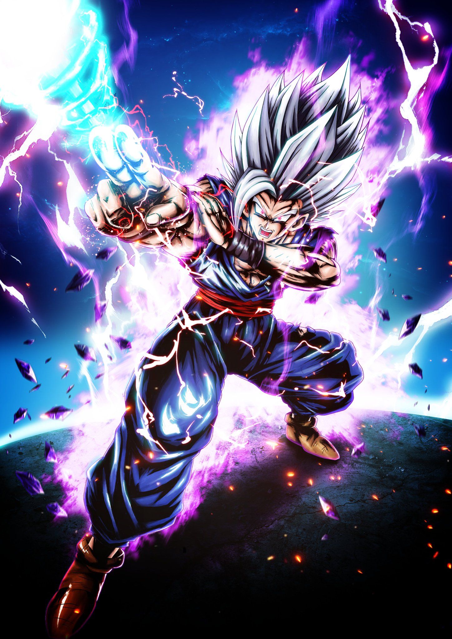 Download Super Saiyan 2 Gohan DBZ 4K Wallpaper  Wallpaperscom