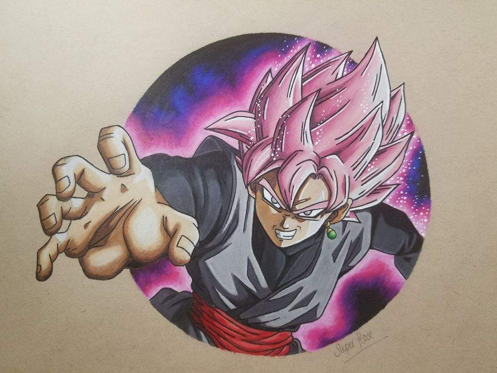 SSJ Rosé Goku Black! [Drawing]
