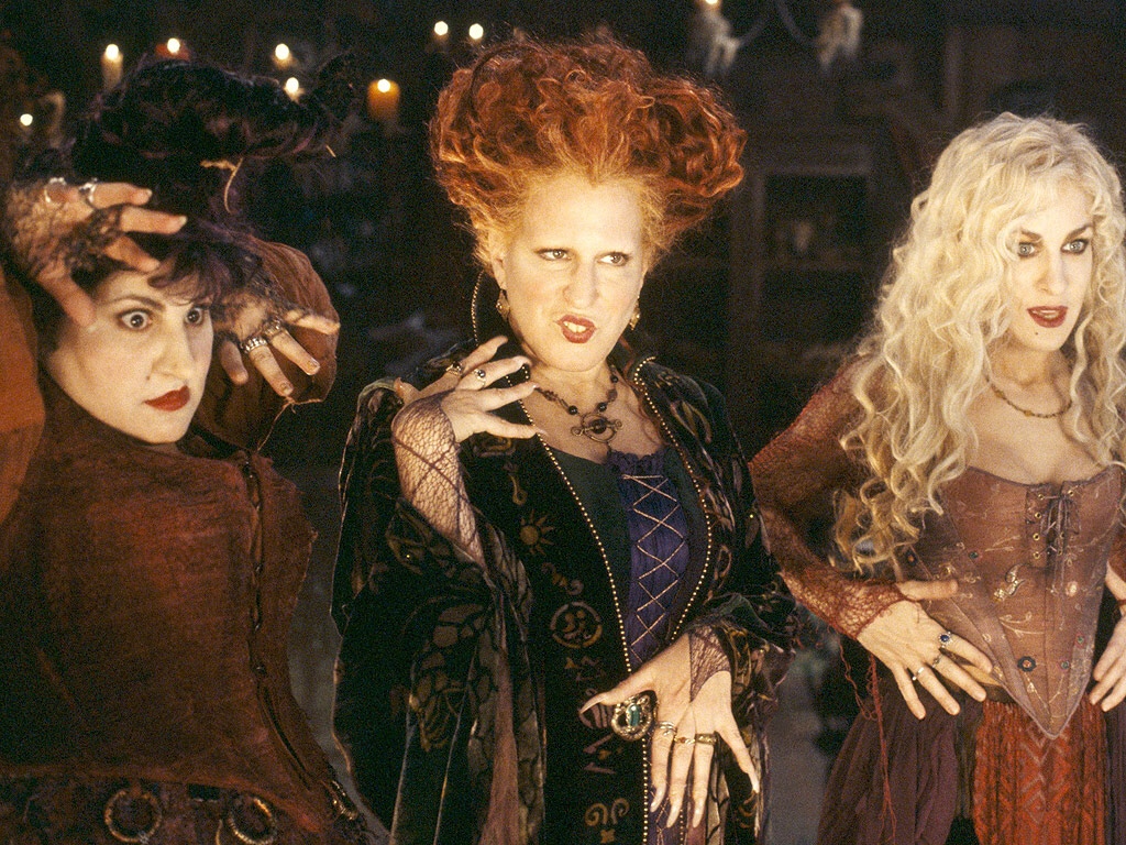 This woman's transformation into all three Hocus Pocus witch sisters is enchanting