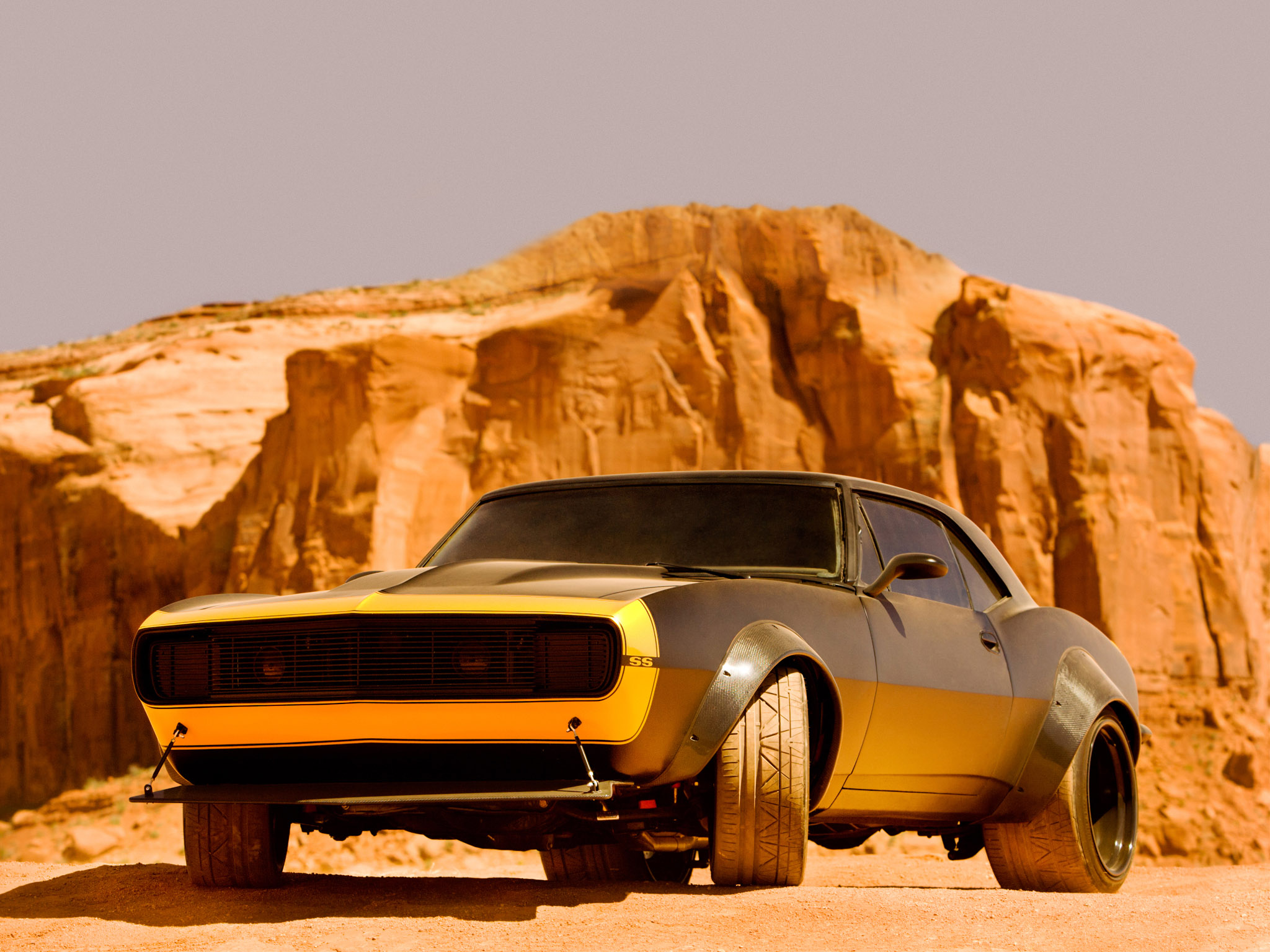 Chevrolet Camaro SS 1967 Bumblebee Transformers Muscle Hot Rod Rods S S Wallpaperx1536