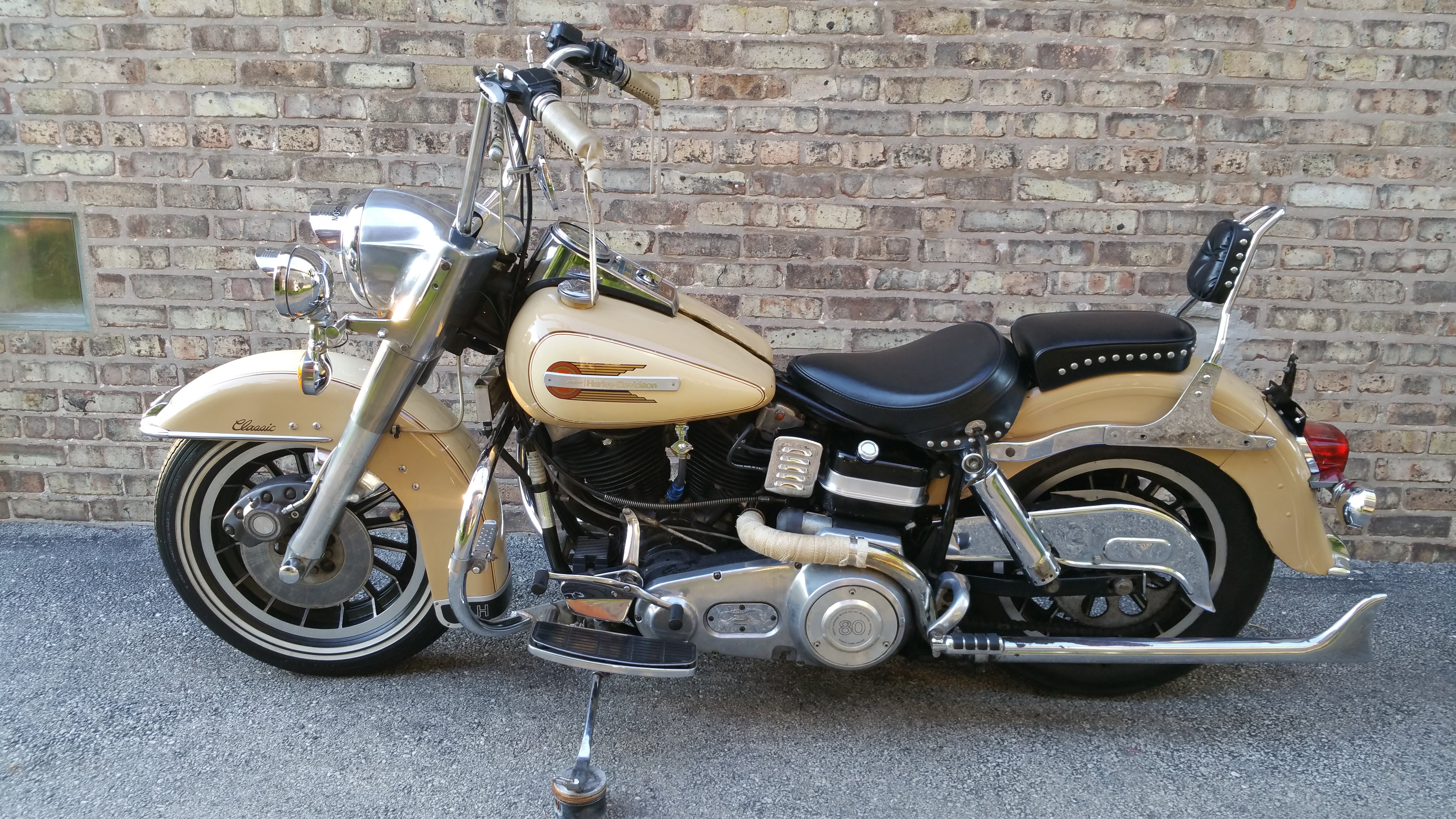Harley Davidson Electra Glide FLH 80 Shovelhead F Wallpaperx2988