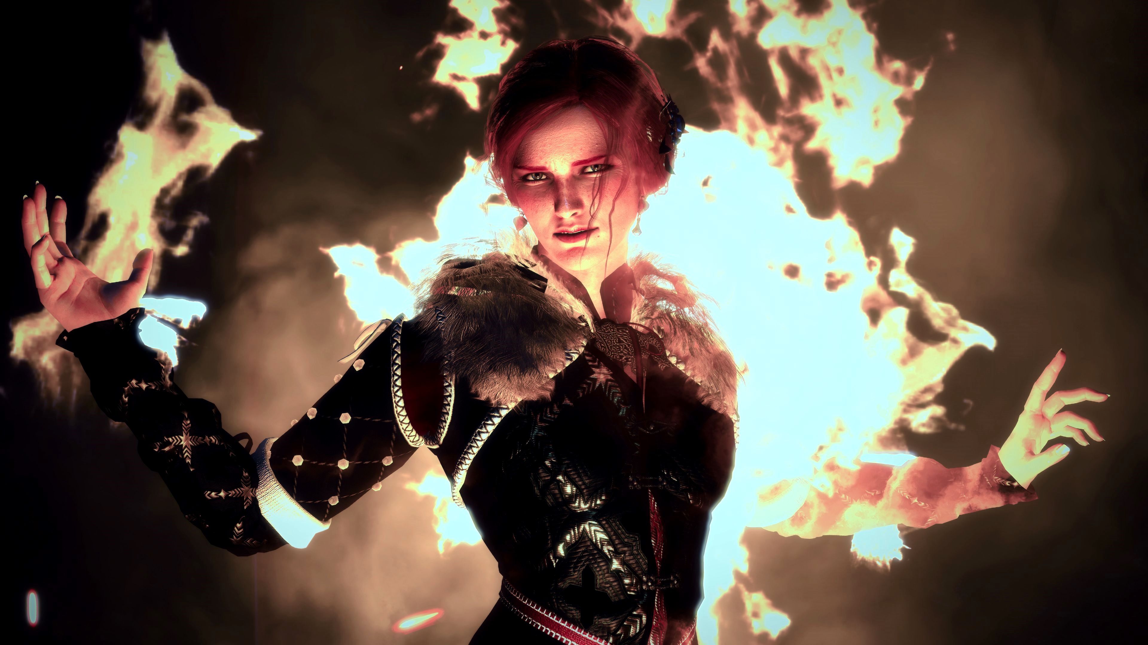 Wallpaper 4K Pc Girl Ideas. The witcher, The witcher 3, Magic women