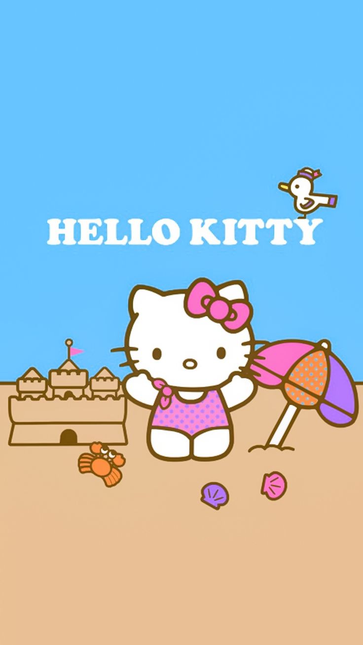 Hello Kit. Hello kitty background, Hello kitty cartoon, Hello kitty wallpaper