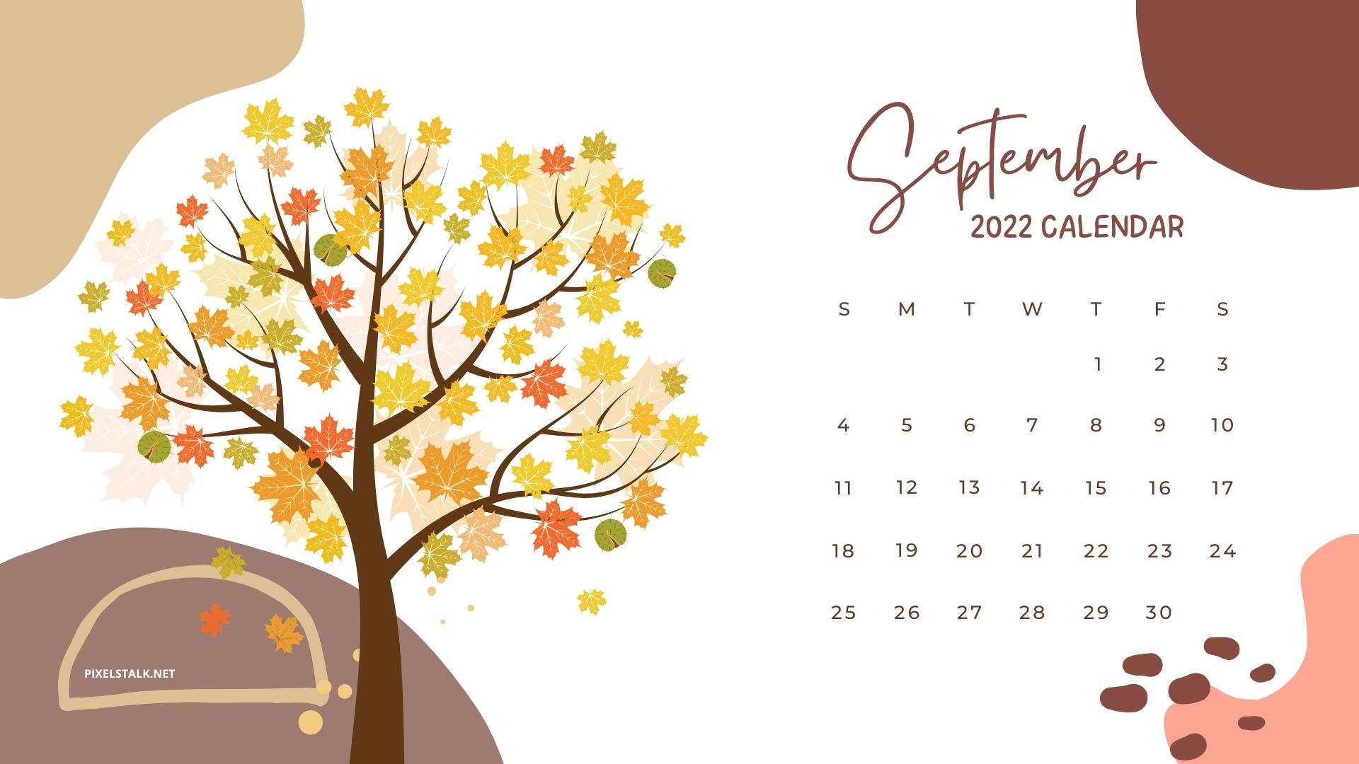 September 2022 Calendar Backgrounds HD  PixelsTalkNet