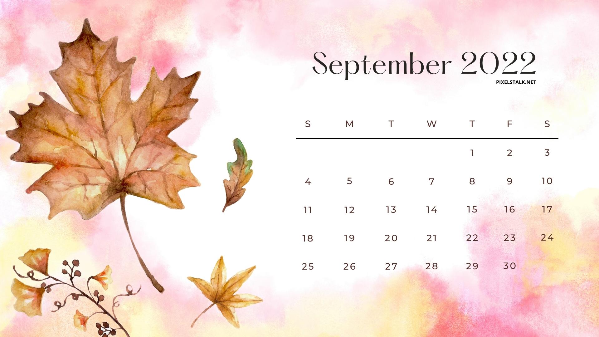 September 2022 Calendar Wallpapers  Wallpaper Cave