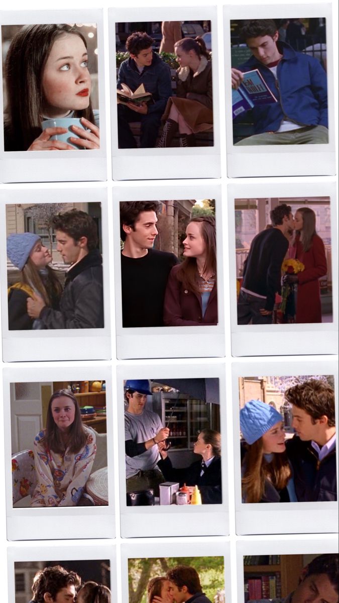 gilmore girls/ literati polaroid wallpaper. Gilmore girl, Series e filmes, Filmes