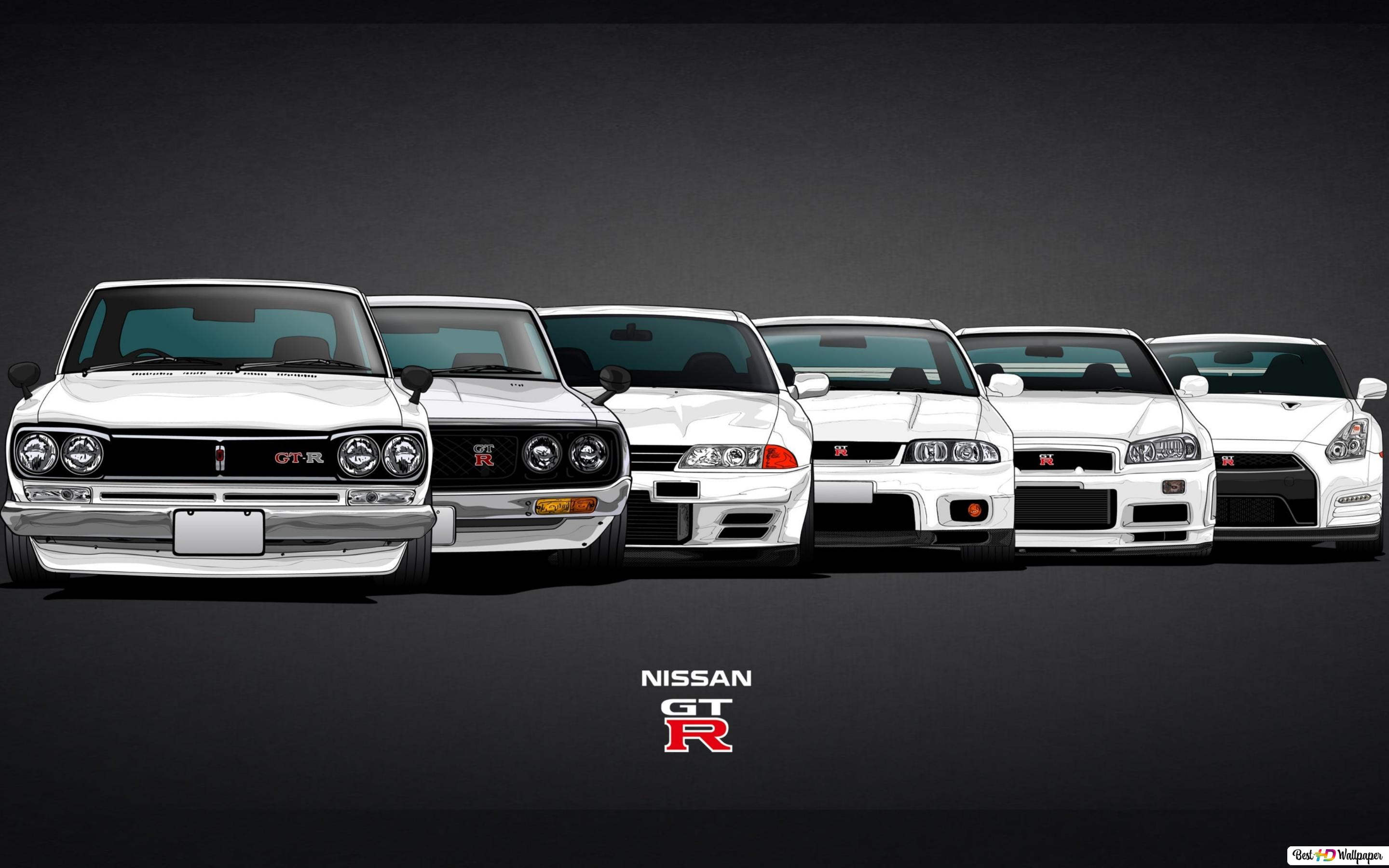 Nissan Skyline Gt R Series HD Wallpaper Download